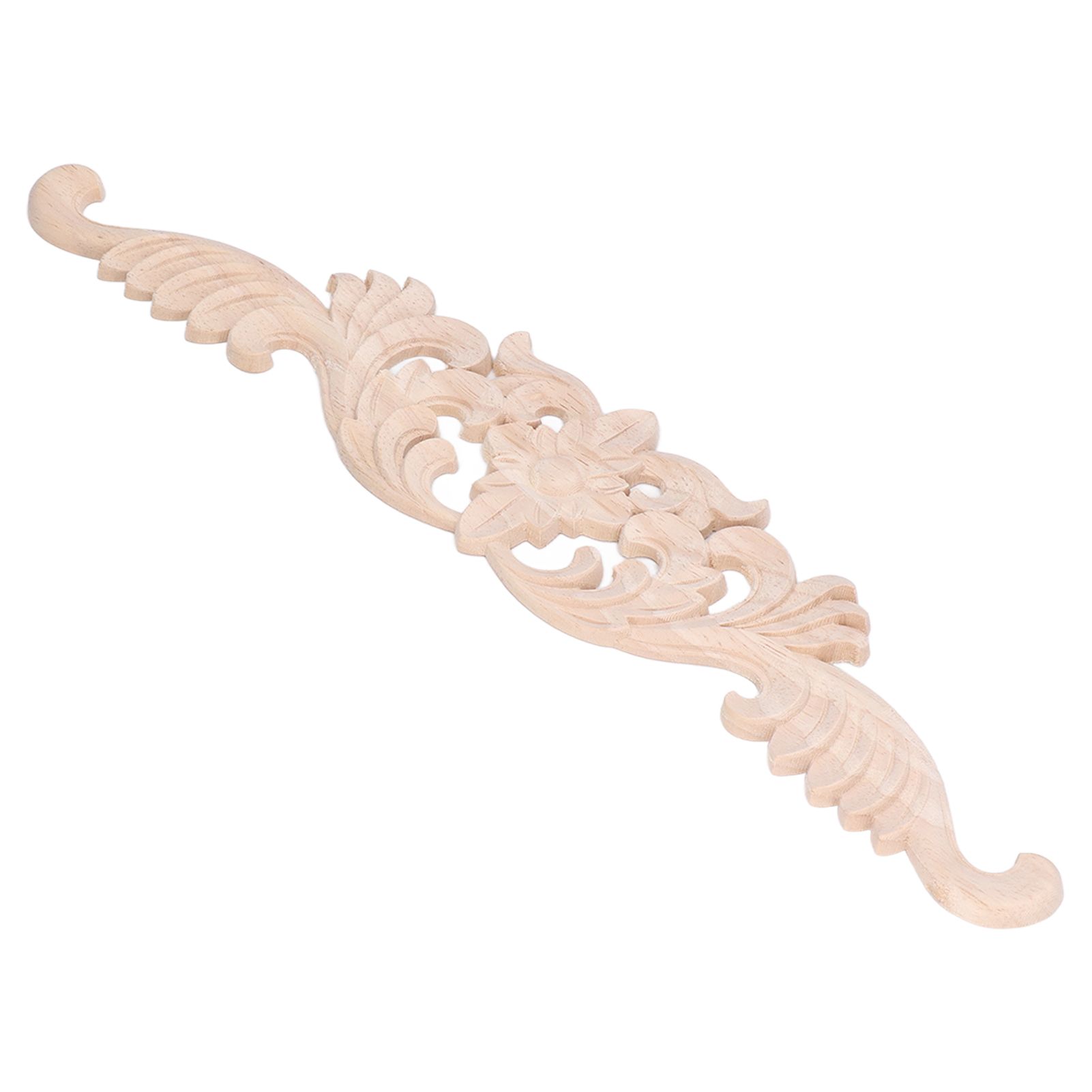 Wood Carved Applique Corner Frame Applique Eco Friendly Cabinet Furniture view 8