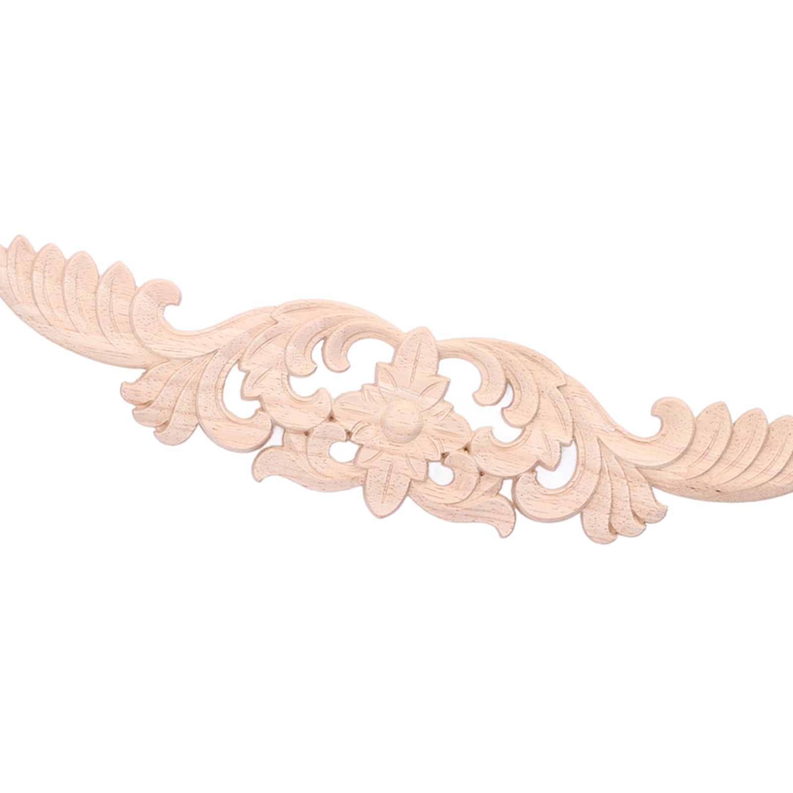 Wood Carved Applique Corner Frame Applique Eco Friendly Cabinet Furniture view 13