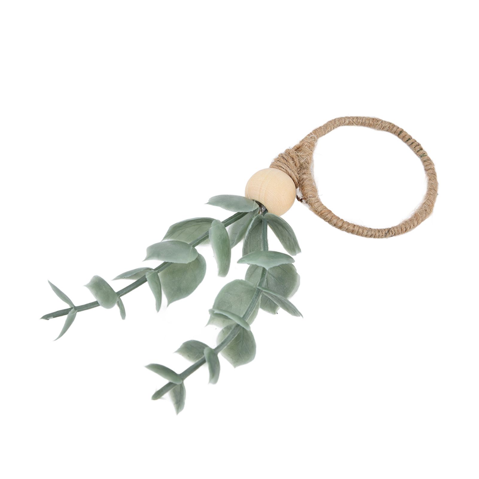 4Pcs Napkin Rings Simple Decorative Handicraft Leaf Flower Napkin Rings for view 13