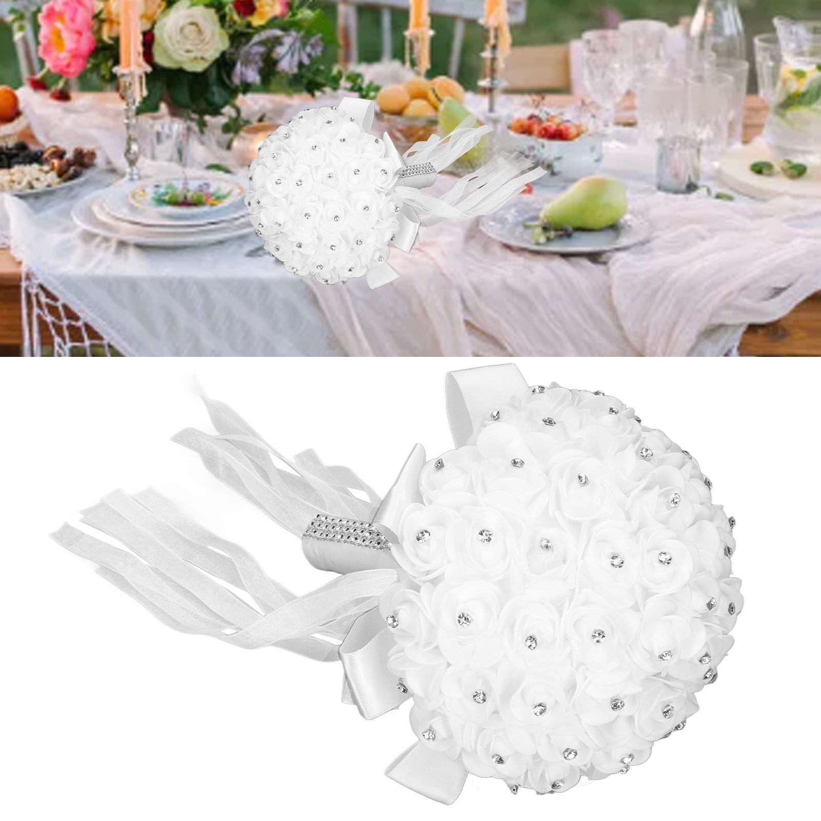 Holding Flower Simulation Design Environmentally Friendly Odorless Romantic view 12