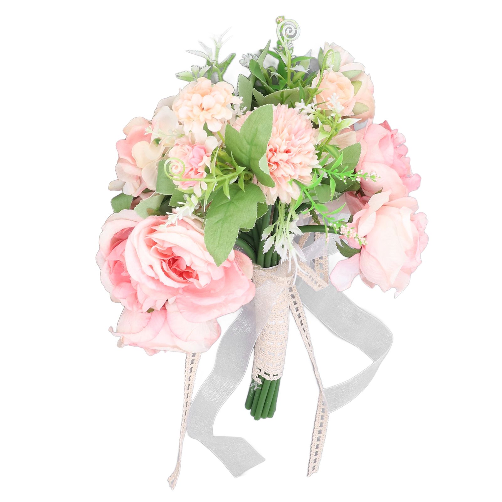 Wedding Bouquet Fake Rose Flower Holding Bunch for Decoration Photography Art view 10