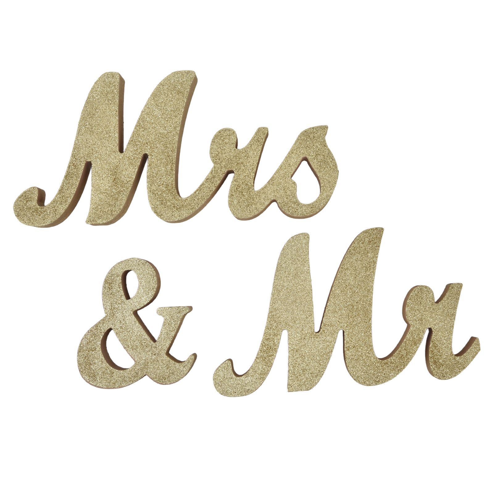 Mr Mrs Sign Wedding Table Decorations English Letter Ornament Props for