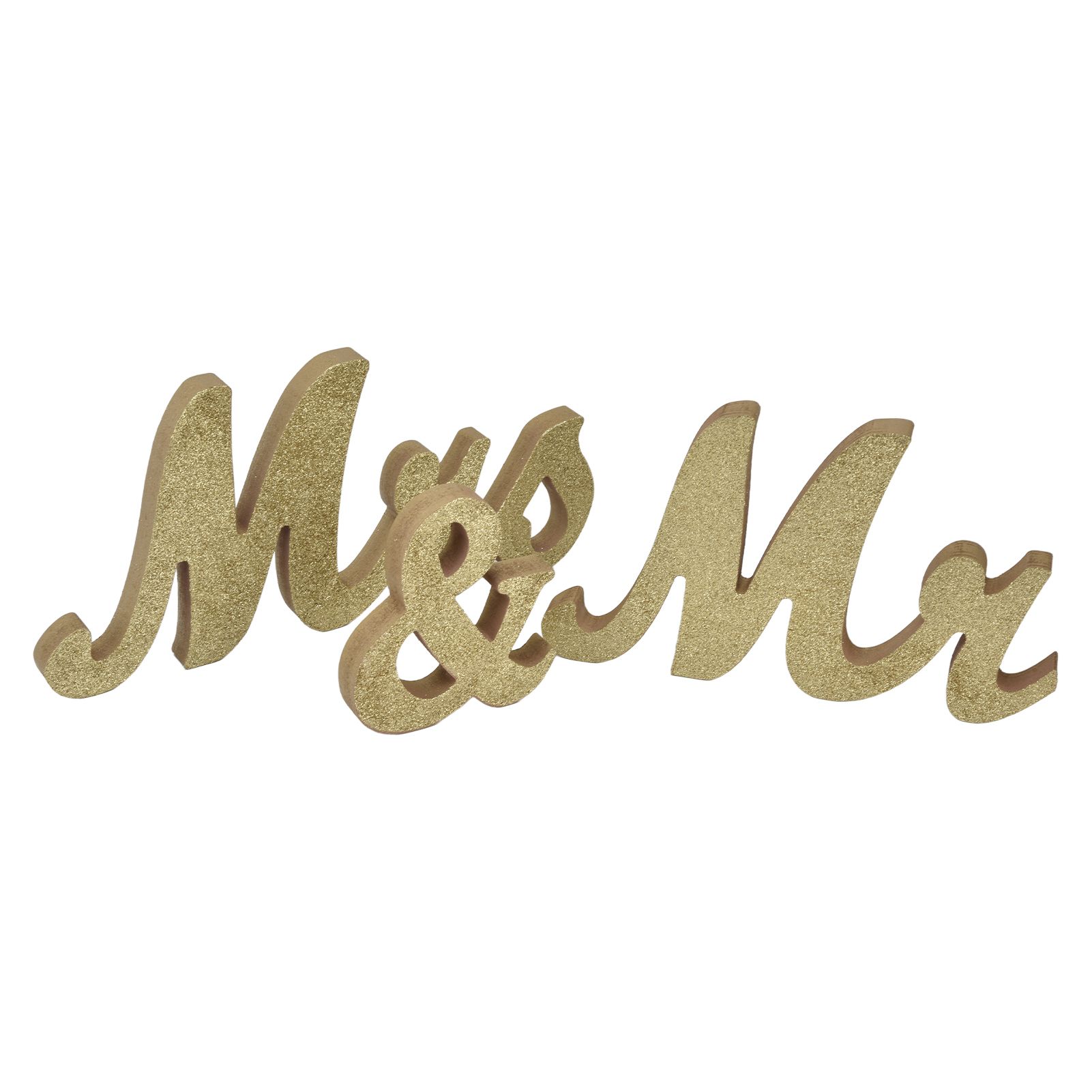 Mr Mrs Sign Wedding Table Decorations English Letter Ornament Props for view 7