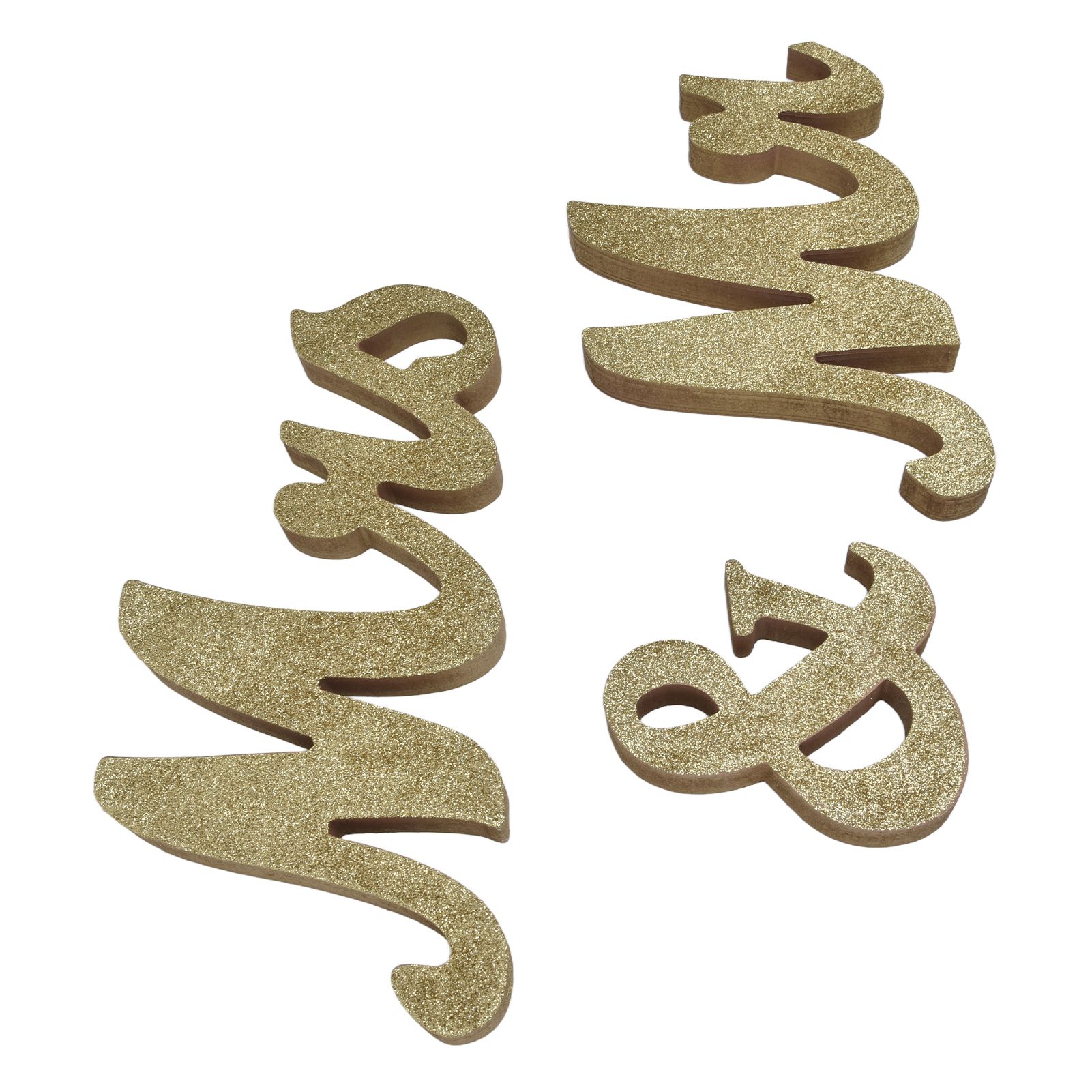 Mr Mrs Sign Wedding Table Decorations English Letter Ornament Props for view 8