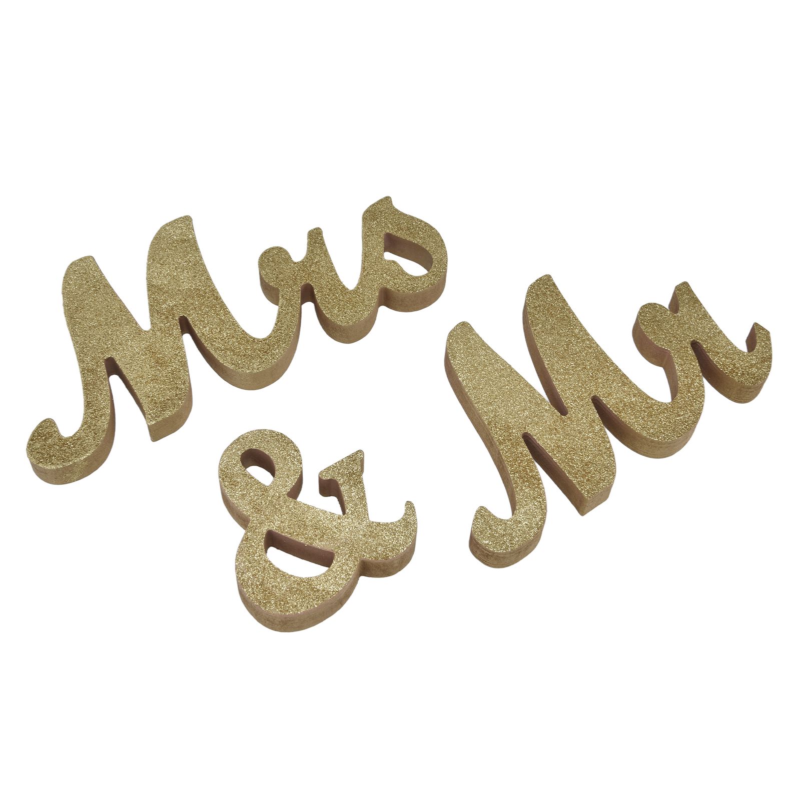 Mr Mrs Sign Wedding Table Decorations English Letter Ornament Props for view 9