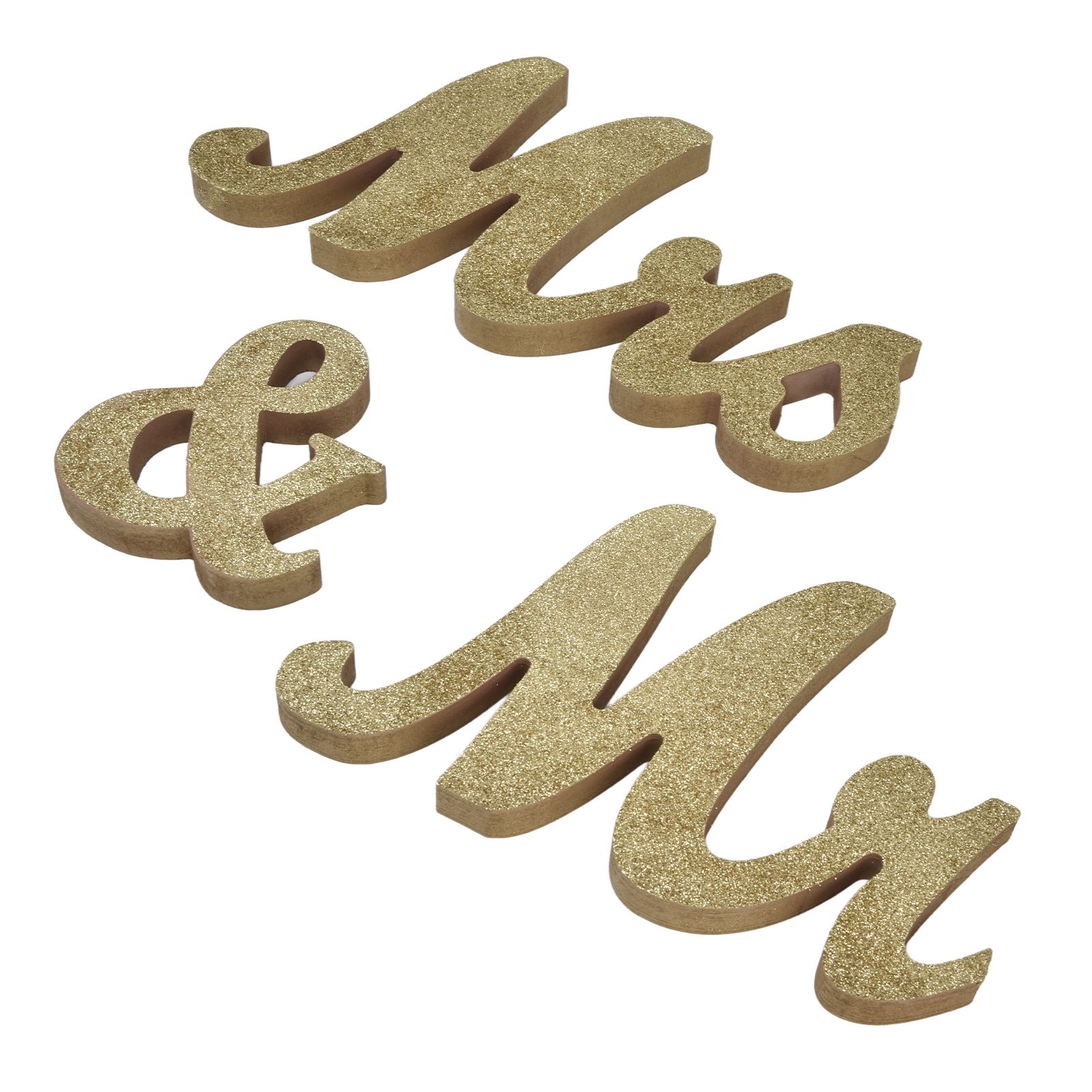 Mr Mrs Sign Wedding Table Decorations English Letter Ornament Props for view 10