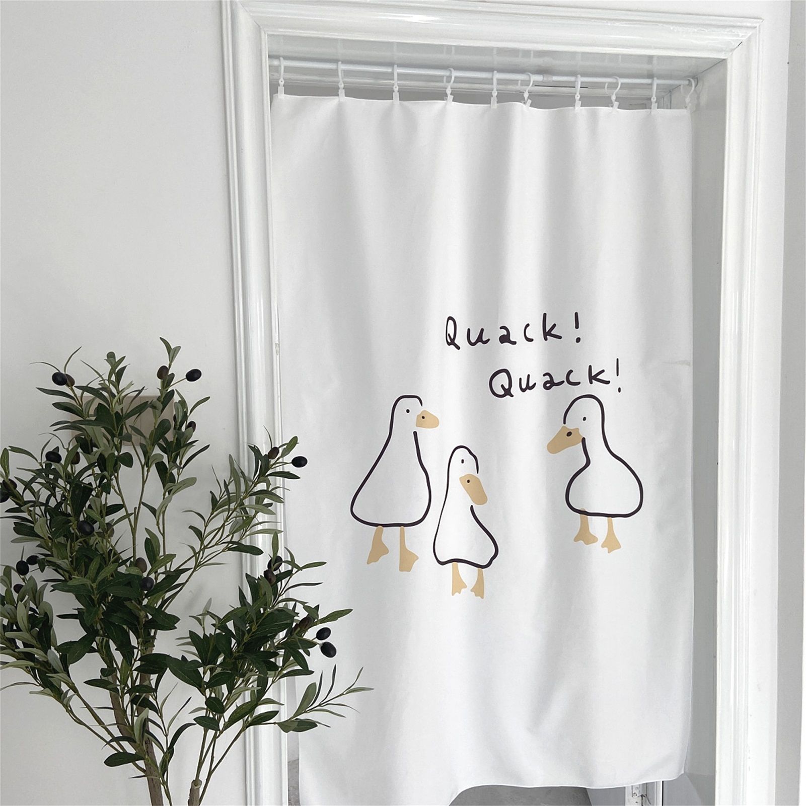 Door Curtain Cute Decorative Cartoon Doorway Divider Cloth for Bedroom Closet view 6