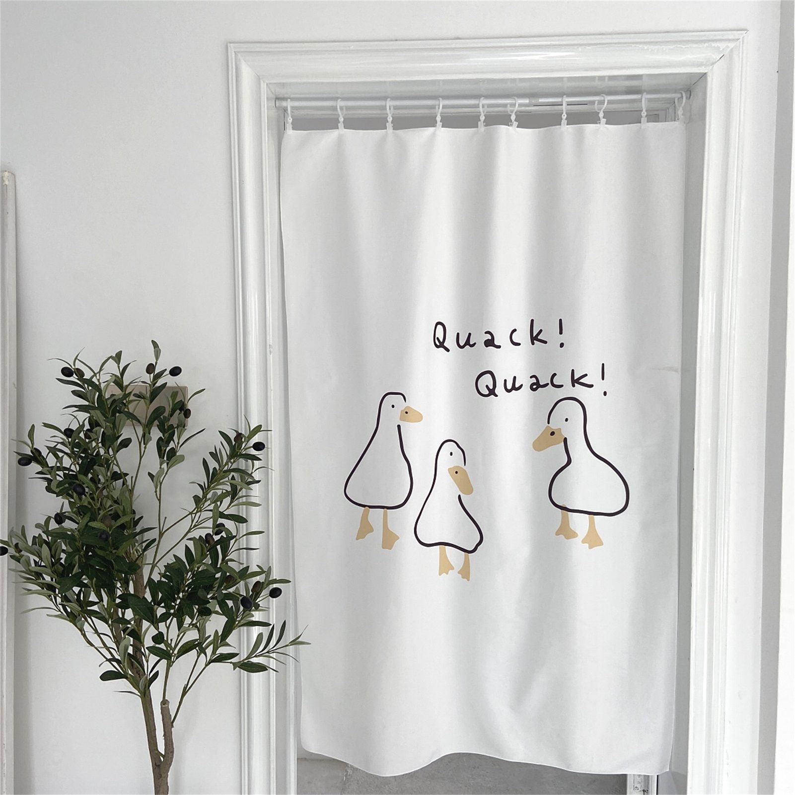 Door Curtain Cute Decorative Cartoon Doorway Divider Cloth for Bedroom Closet view 11