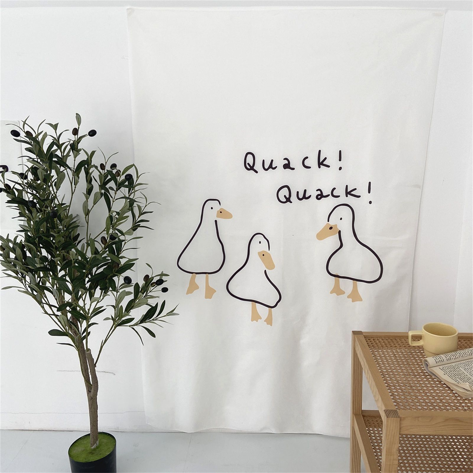 Door Curtain Cute Decorative Cartoon Doorway Divider Cloth for Bedroom Closet view 14