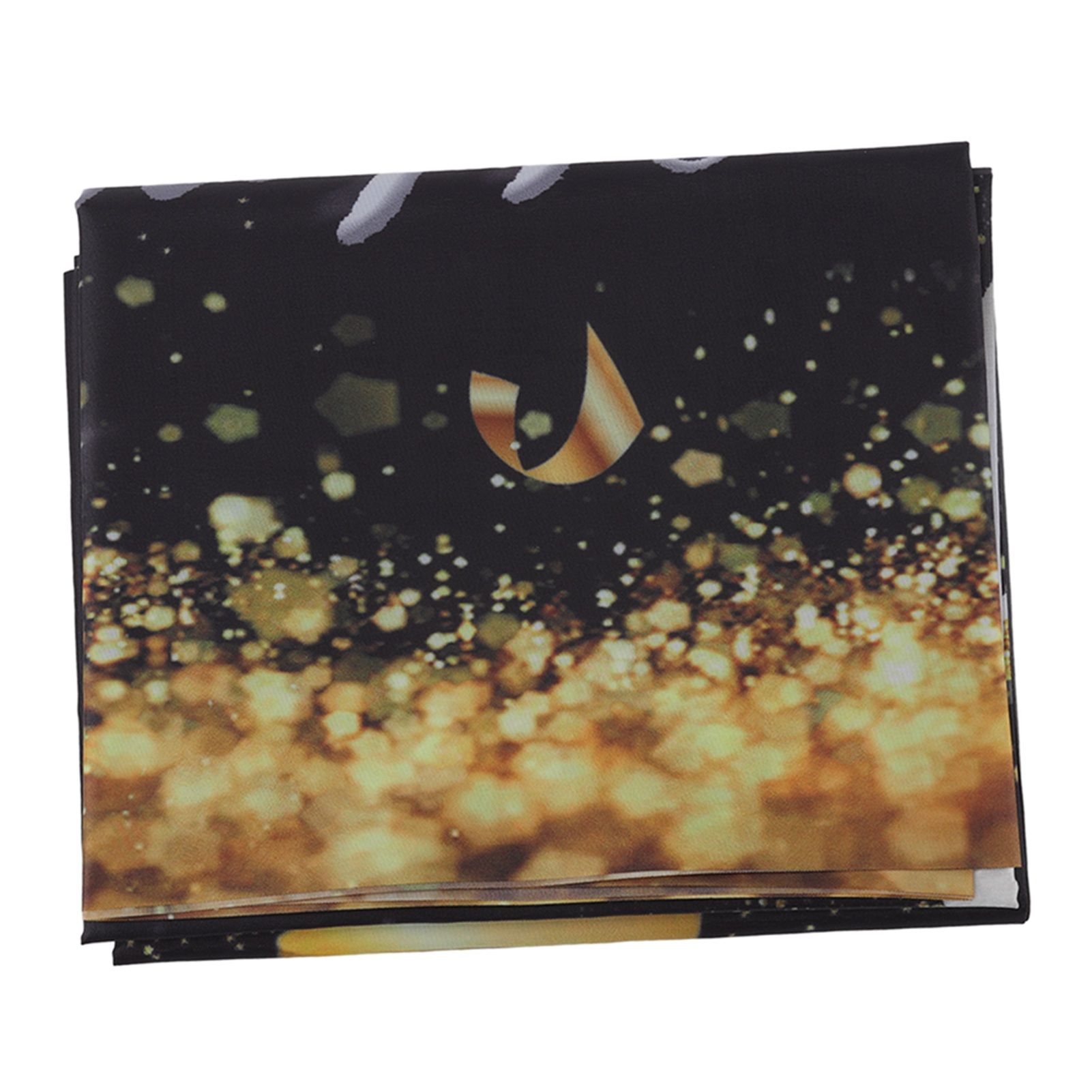 Happy 18th Birthday Backdrop Black Gold 180x99cm Reusable Happy Birthday view 6