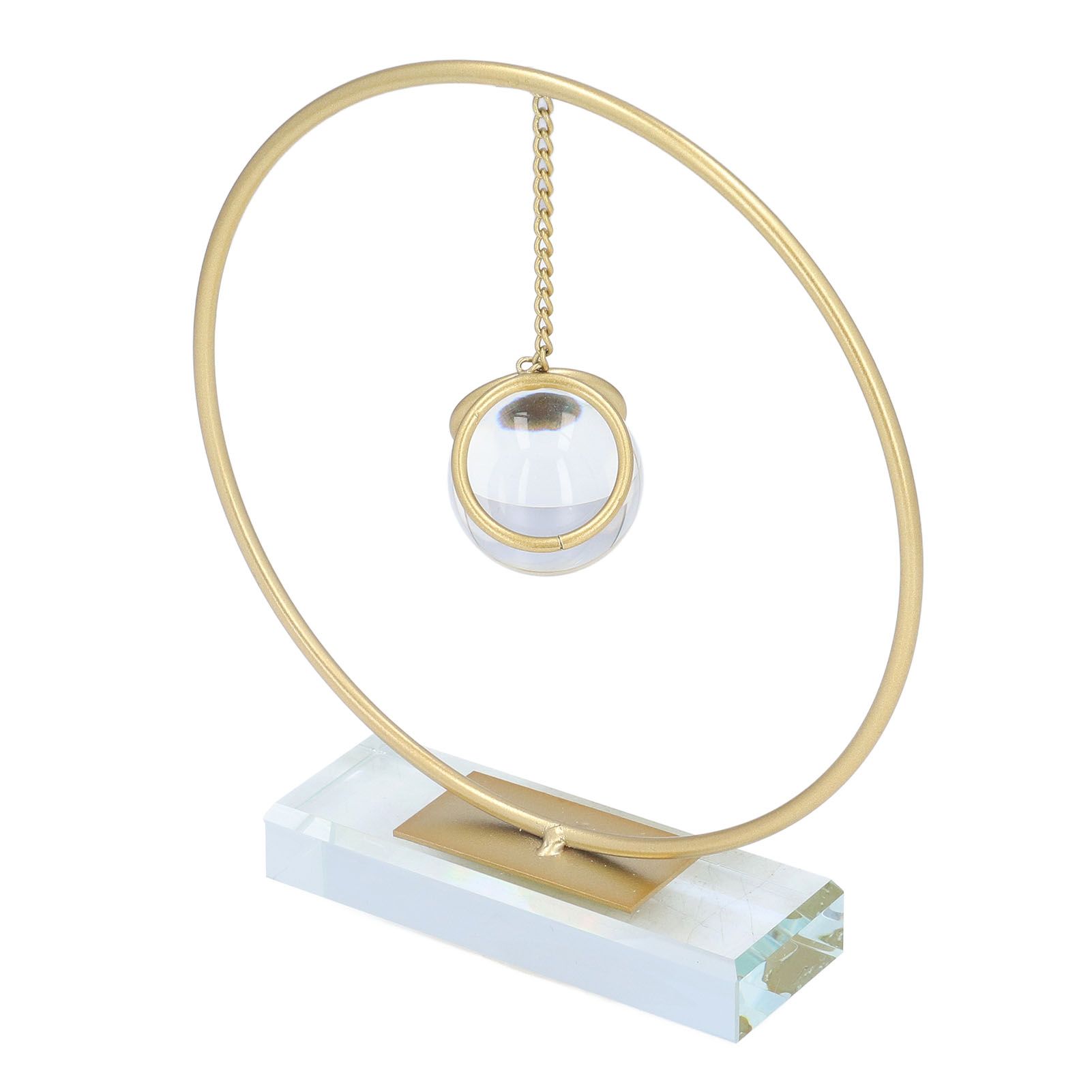 Crystal Ball Ornament Modern Simple Abstract Style Add Vitality Safe Durable view 10