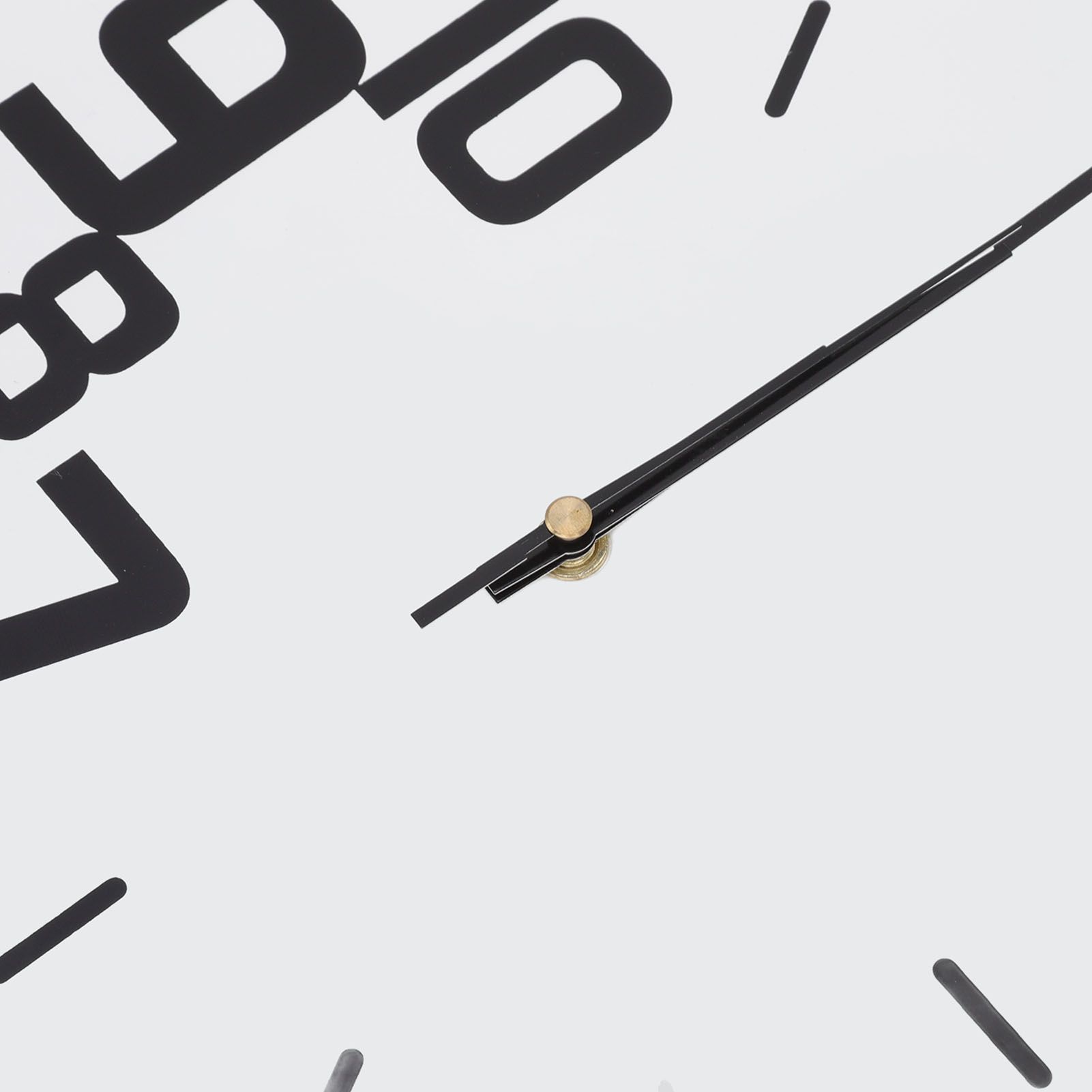 Frameless Pendulum Wall Clocks Number Decoration DIY Assembly Modern Wall view 13