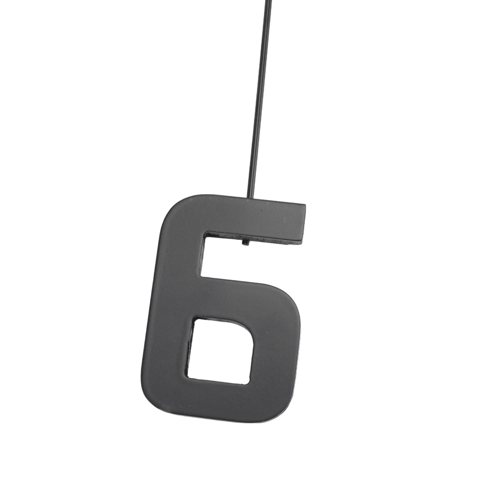 Frameless Pendulum Wall Clocks Number Decoration DIY Assembly Modern Wall view 15