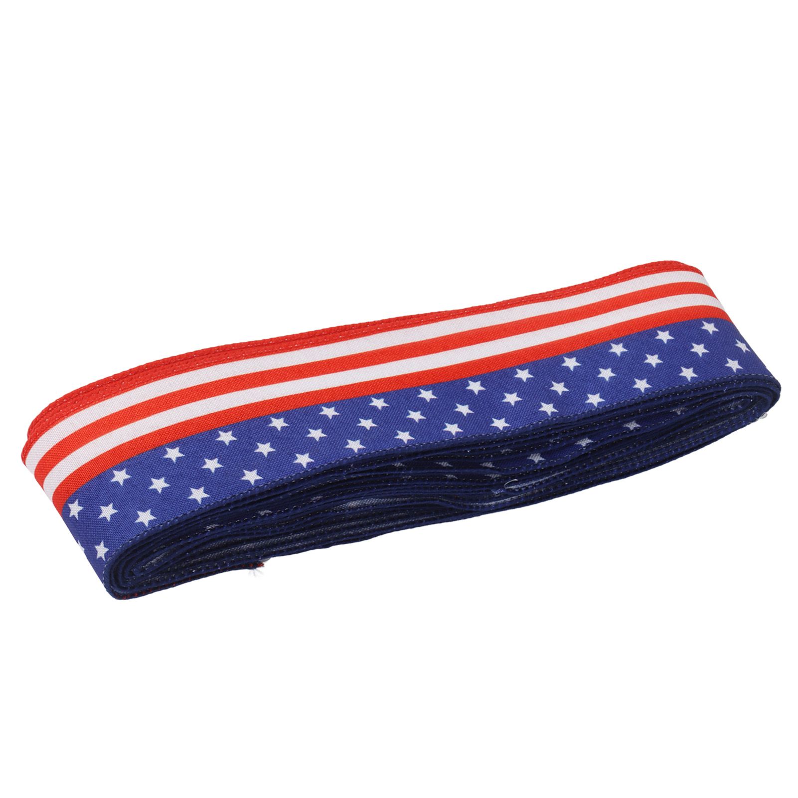 Patriotic Ribbon 6.5cm Width 10m Length 4th of July Independence Day for view 6