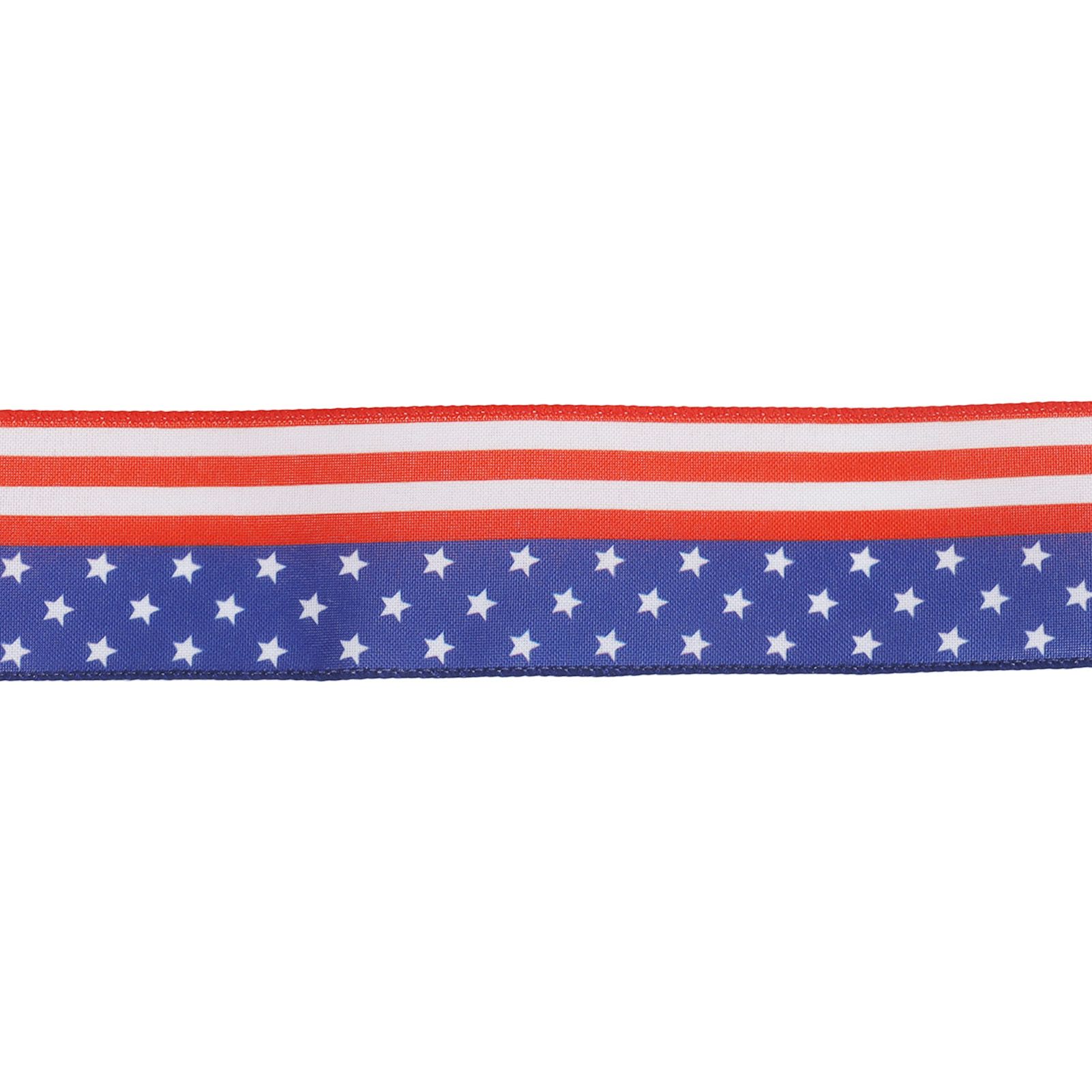 Patriotic Ribbon 6.5cm Width 10m Length 4th of July Independence Day for view 14