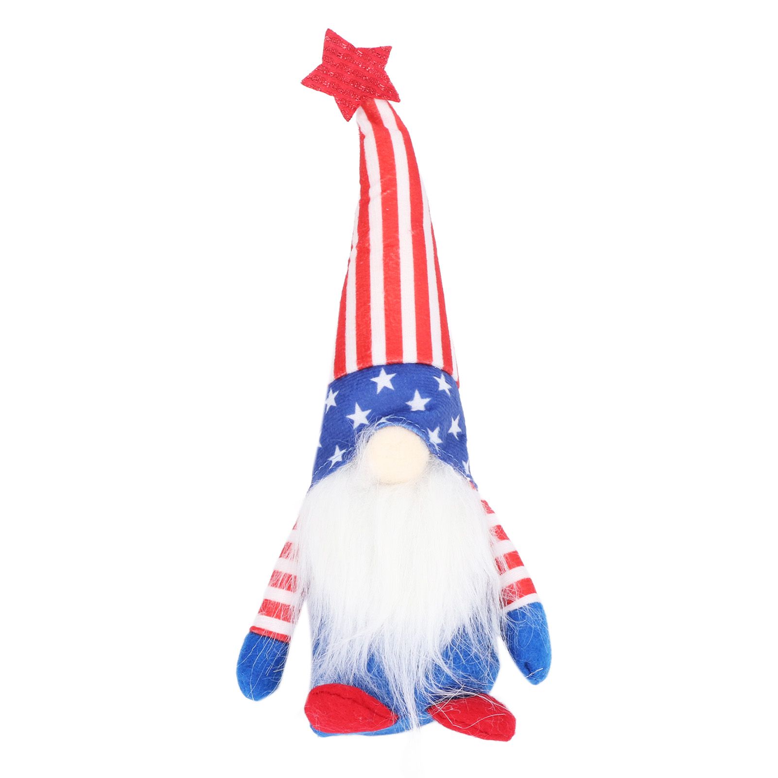 Independence Day Gnome Cute Handcrafted Beautiful Meaning Gnome Plush