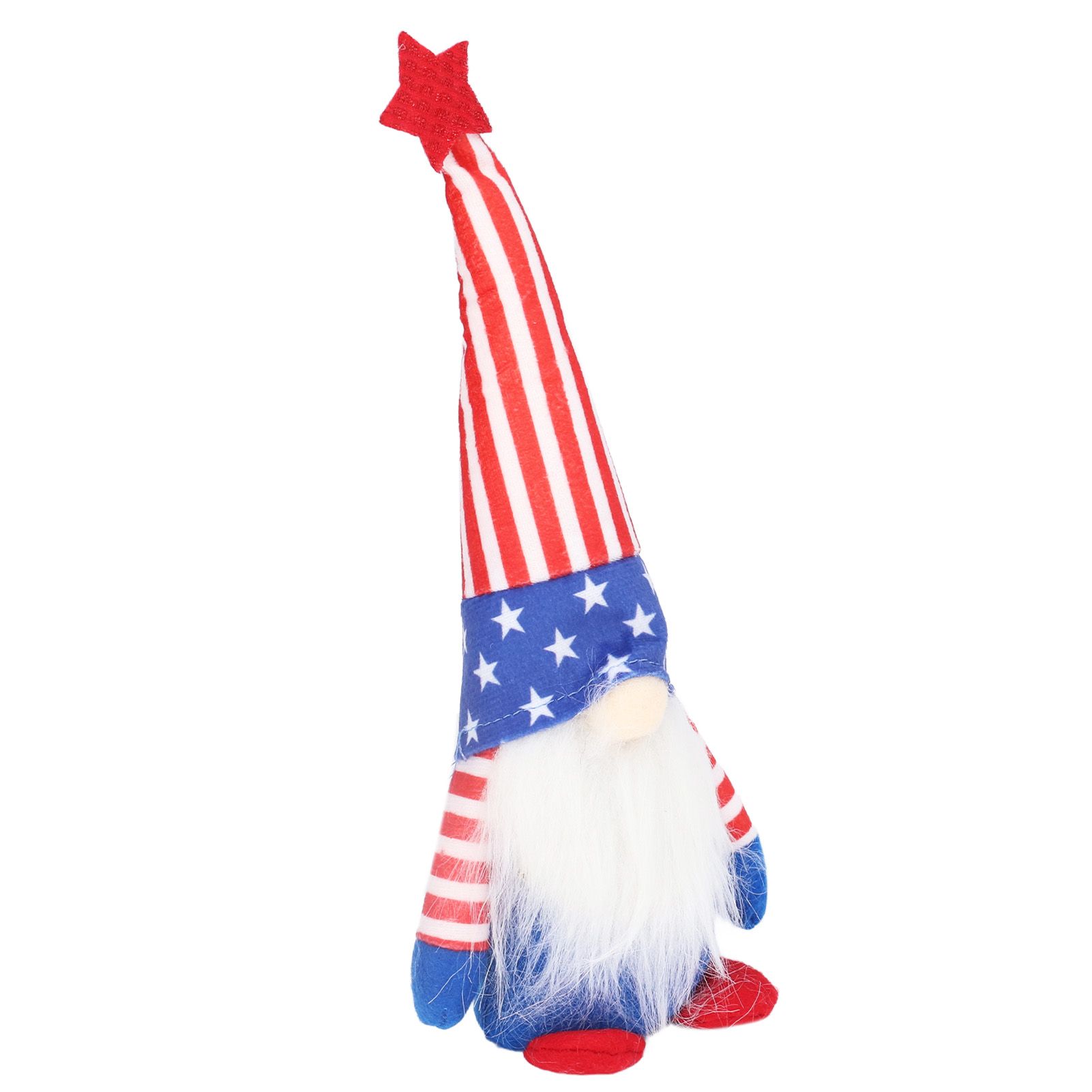 Independence Day Gnome Cute Handcrafted Beautiful Meaning Gnome Plush view 3