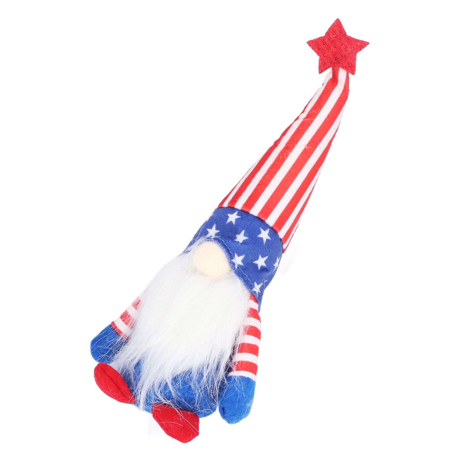 Independence Day Gnome Cute Handcrafted Beautiful Meaning Gnome Plush view 4