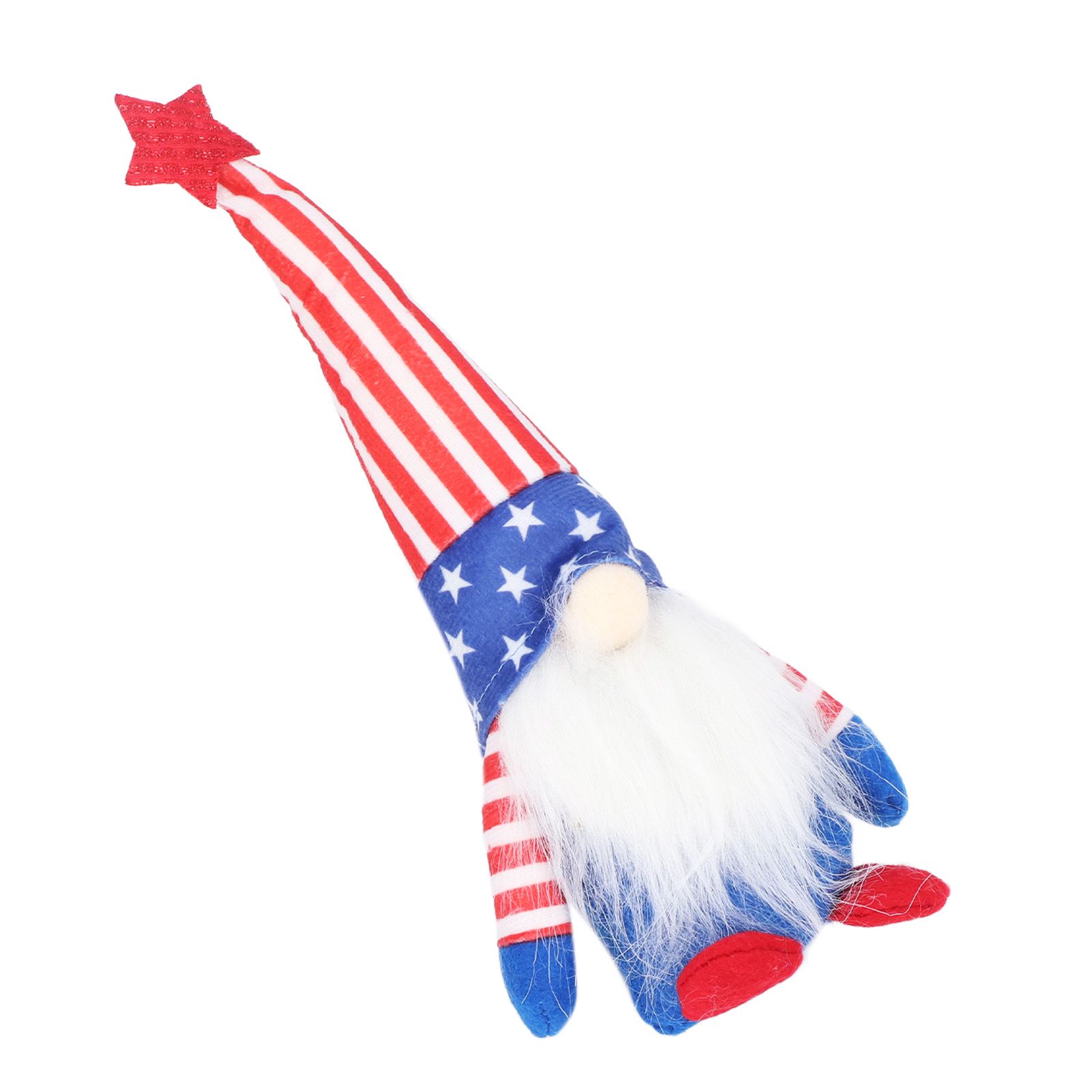 Independence Day Gnome Cute Handcrafted Beautiful Meaning Gnome Plush view 6