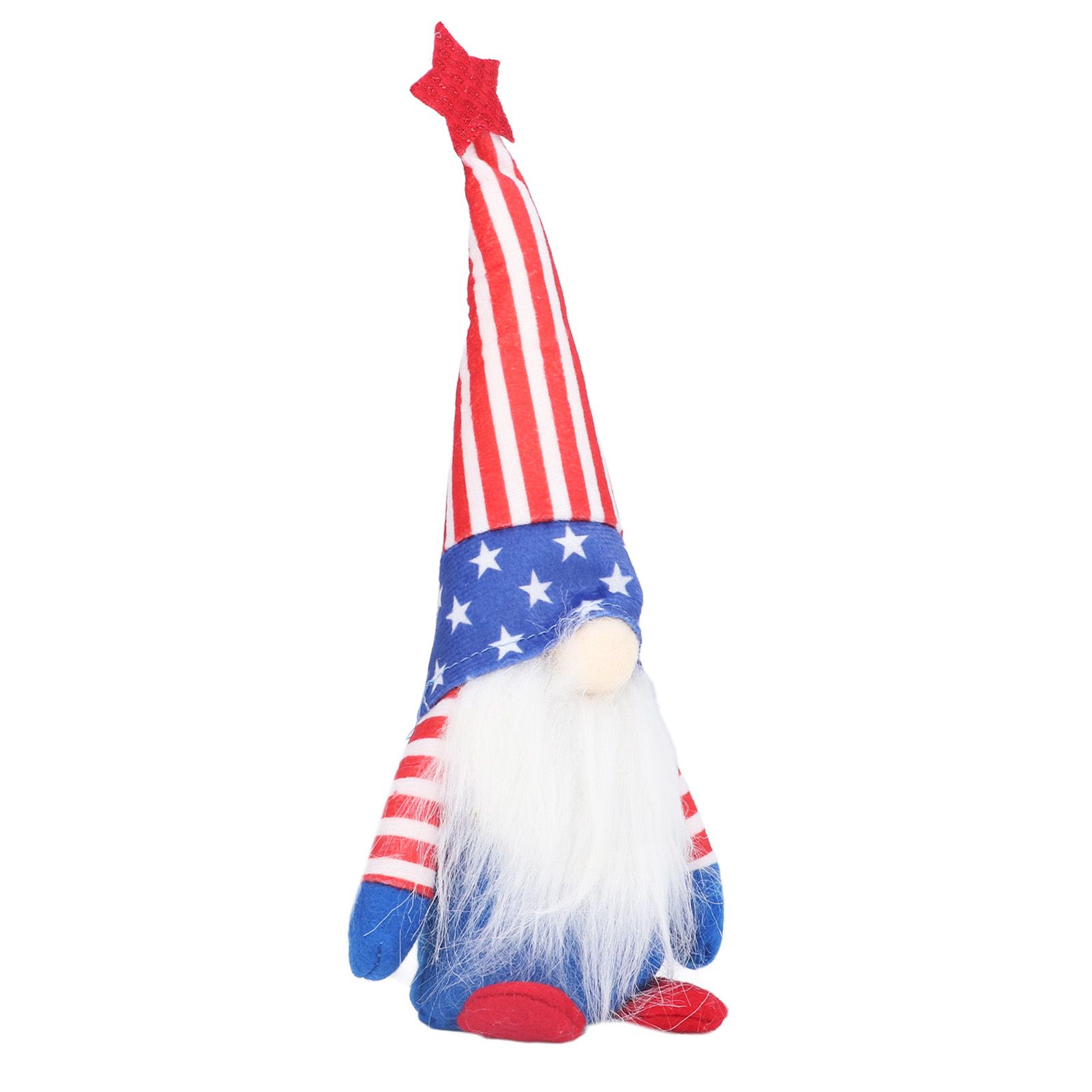 Independence Day Gnome Cute Handcrafted Beautiful Meaning Gnome Plush view 7