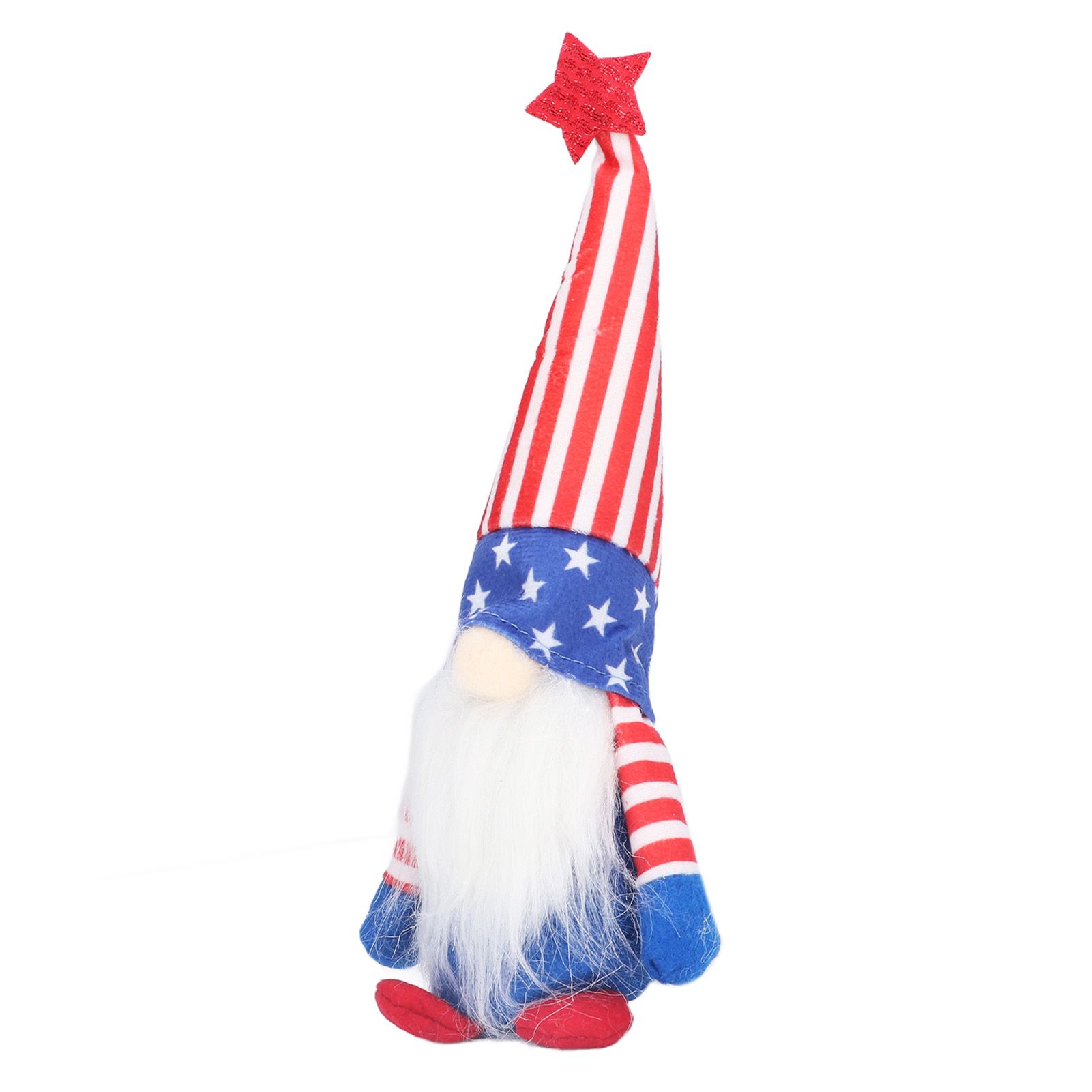 Independence Day Gnome Cute Handcrafted Beautiful Meaning Gnome Plush view 9