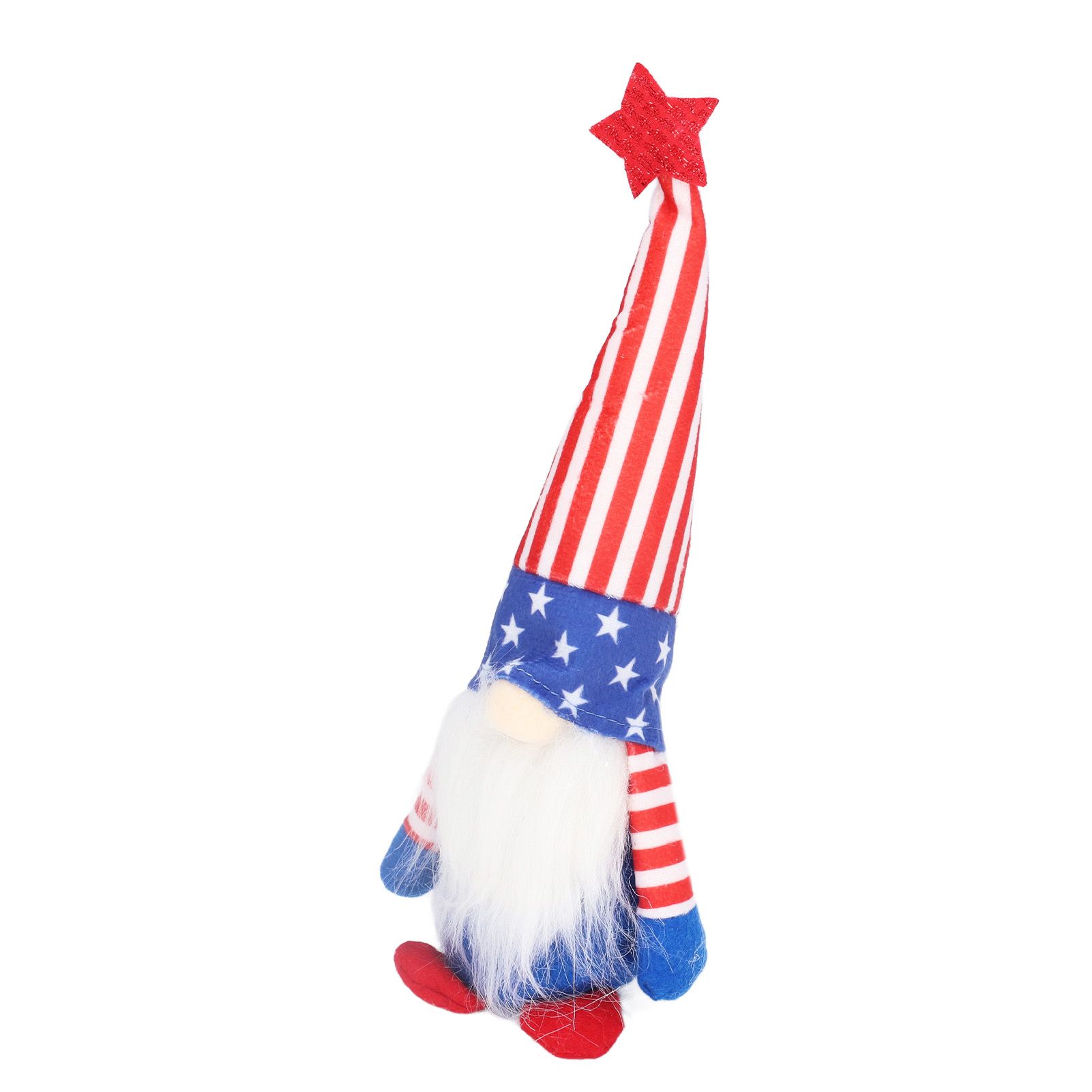 Independence Day Gnome Cute Handcrafted Beautiful Meaning Gnome Plush view 10