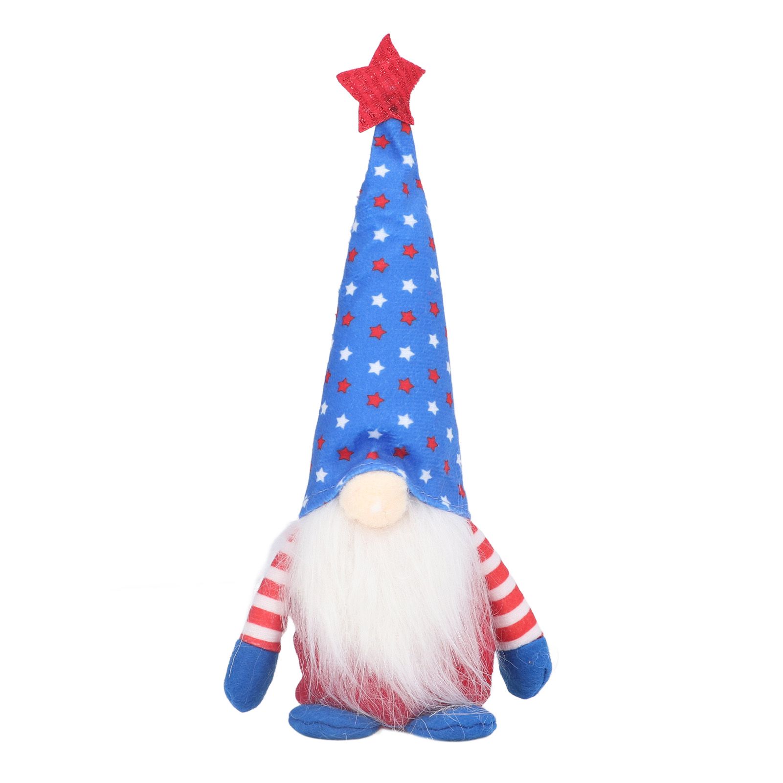Independence Day Gnome Cute Handcrafted Beautiful Meaning Gnome Plush view 2