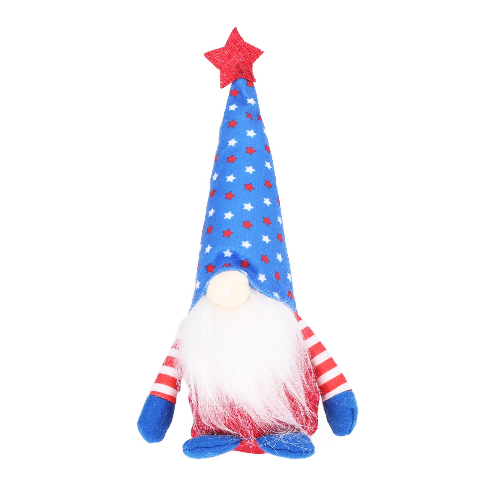 Independence Day Gnome Cute Handcrafted Beautiful Meaning Gnome Plush view 5