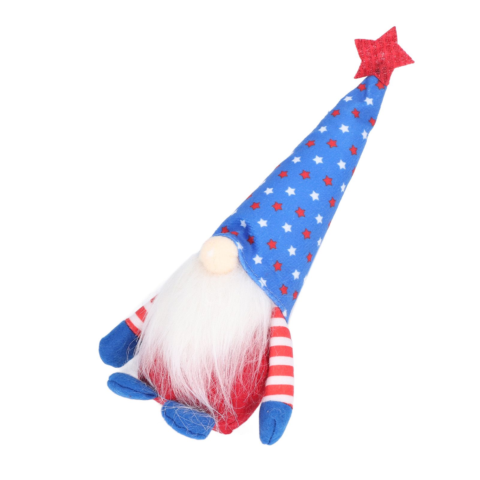 Independence Day Gnome Cute Handcrafted Beautiful Meaning Gnome Plush view 9