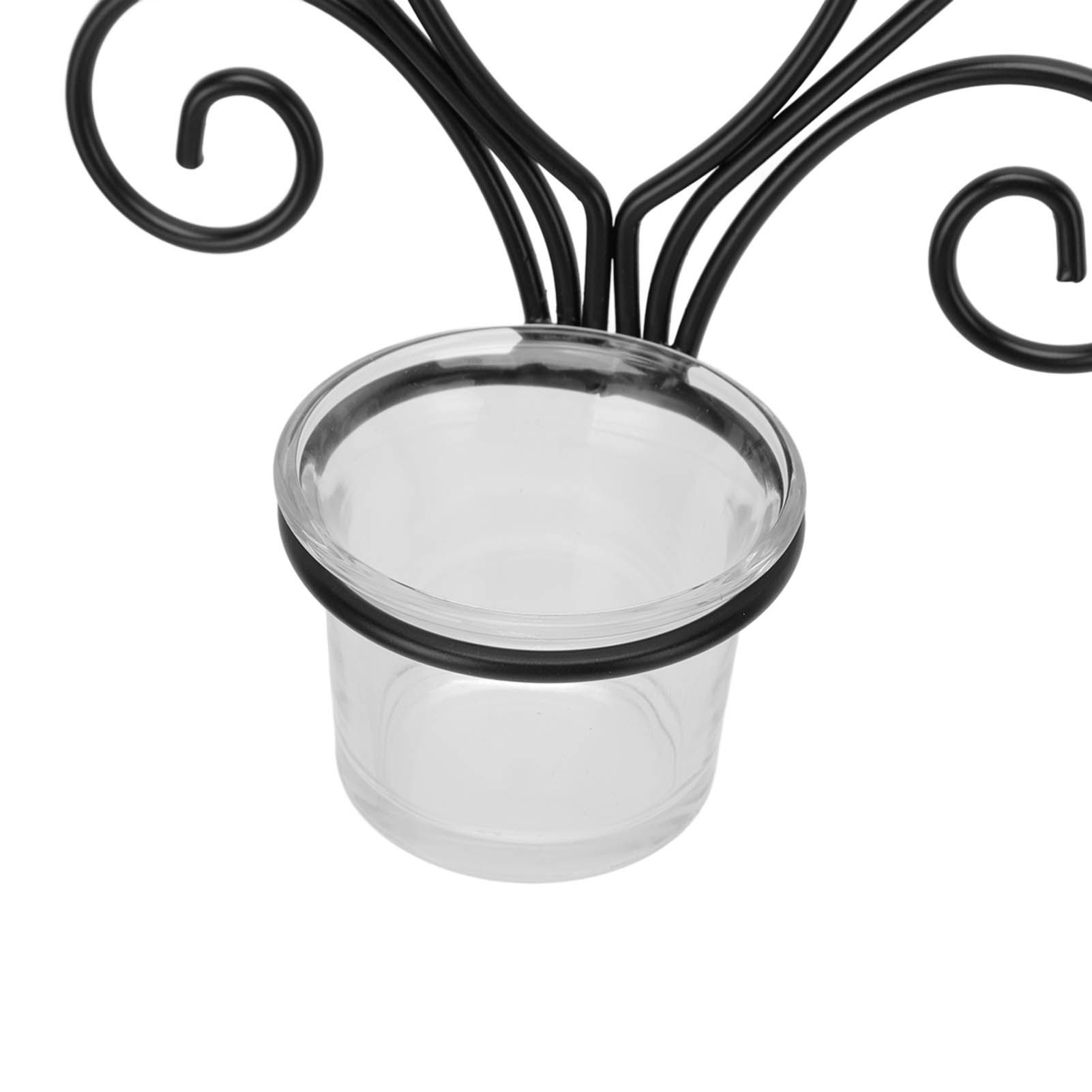 2 Set Candle Holder Wall Sconce European Style Swirl Iron Art Pattern Wall view 15