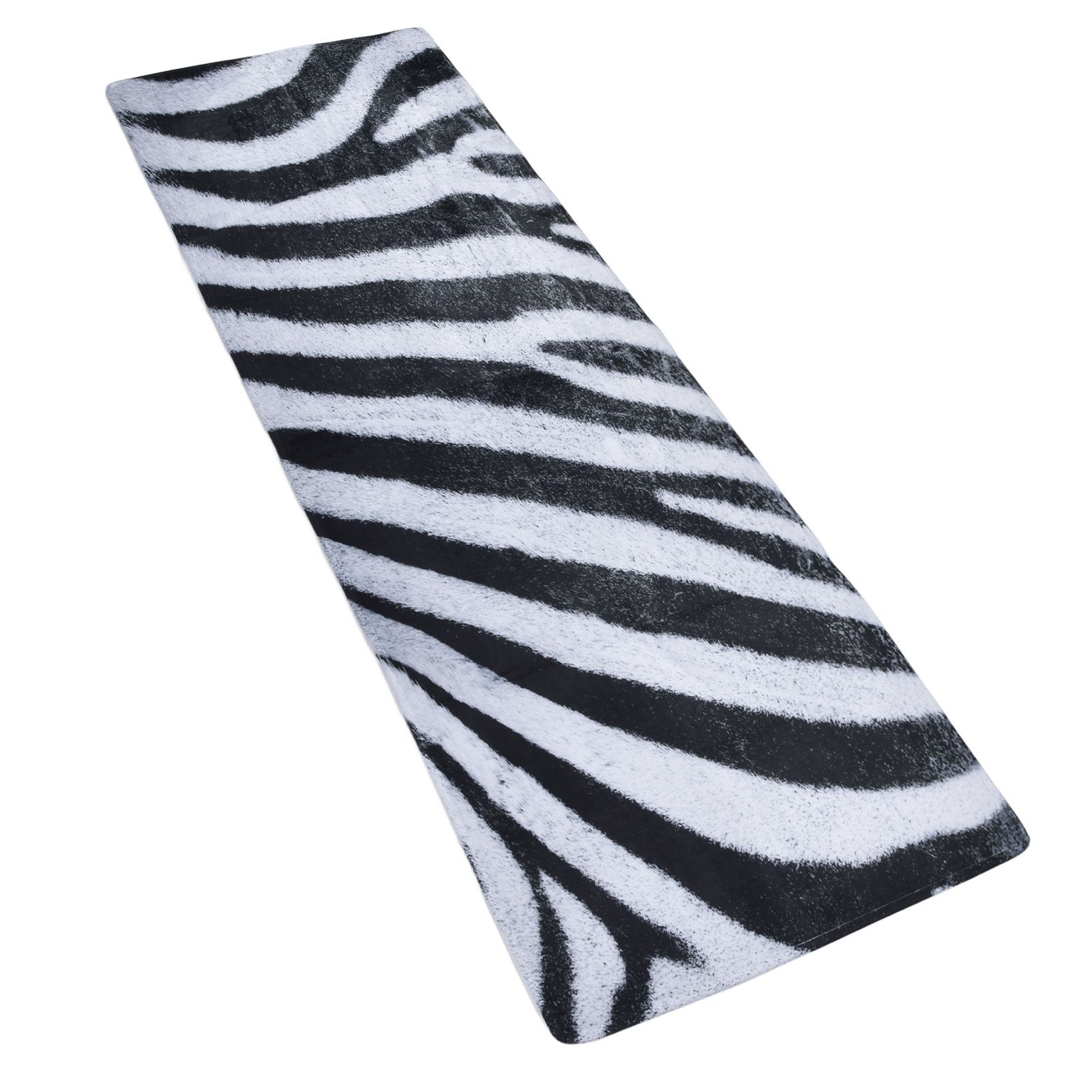 Home Absorbent Carpet Bathroom Kitchen Anti Slip Floor Mats Black and White view 4