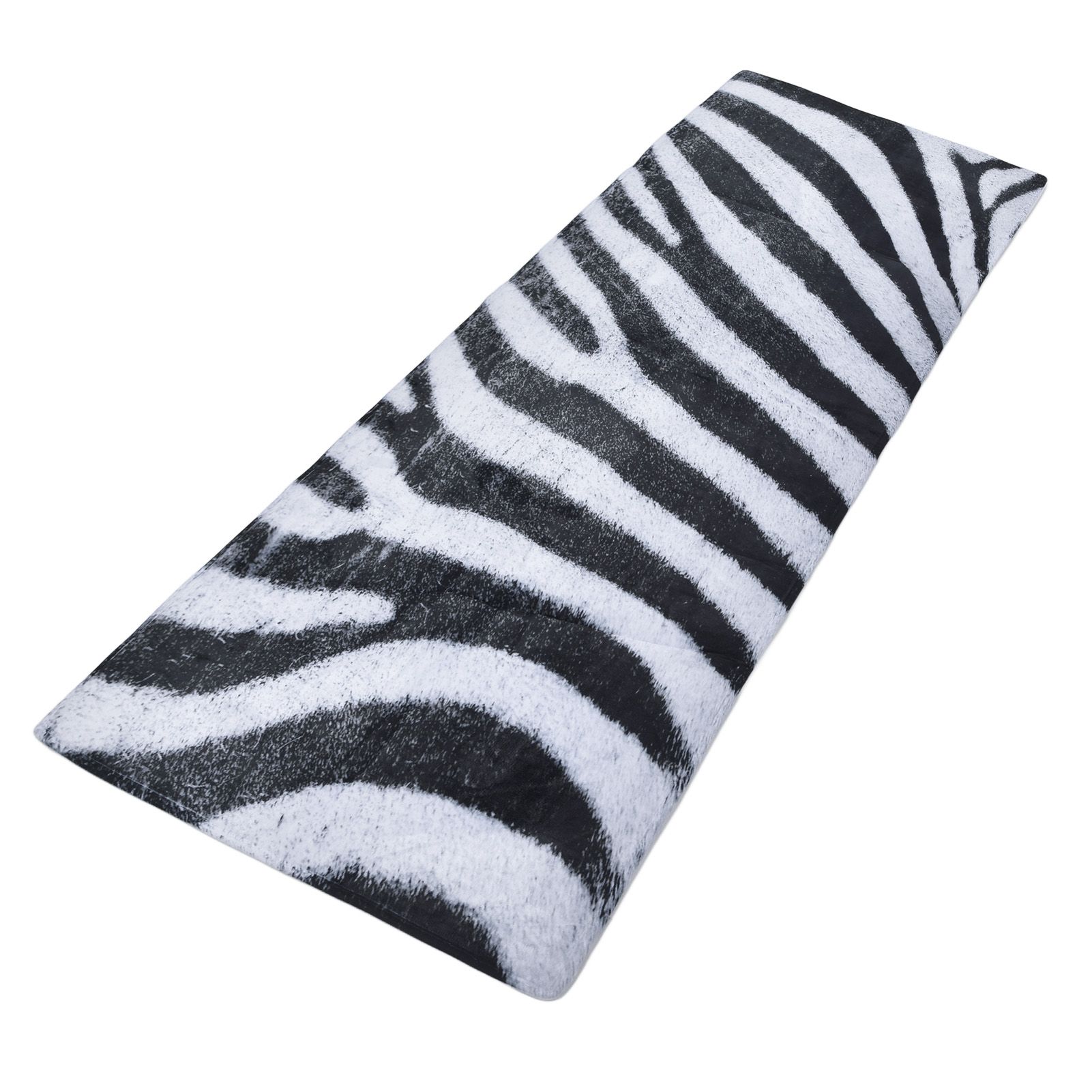 Home Absorbent Carpet Bathroom Kitchen Anti Slip Floor Mats Black and White view 7