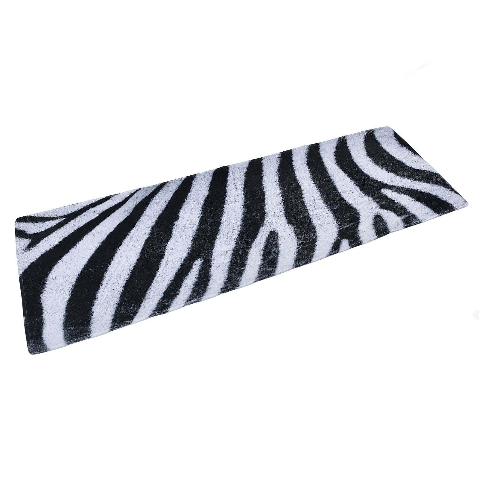 Home Absorbent Carpet Bathroom Kitchen Anti Slip Floor Mats Black and White view 9