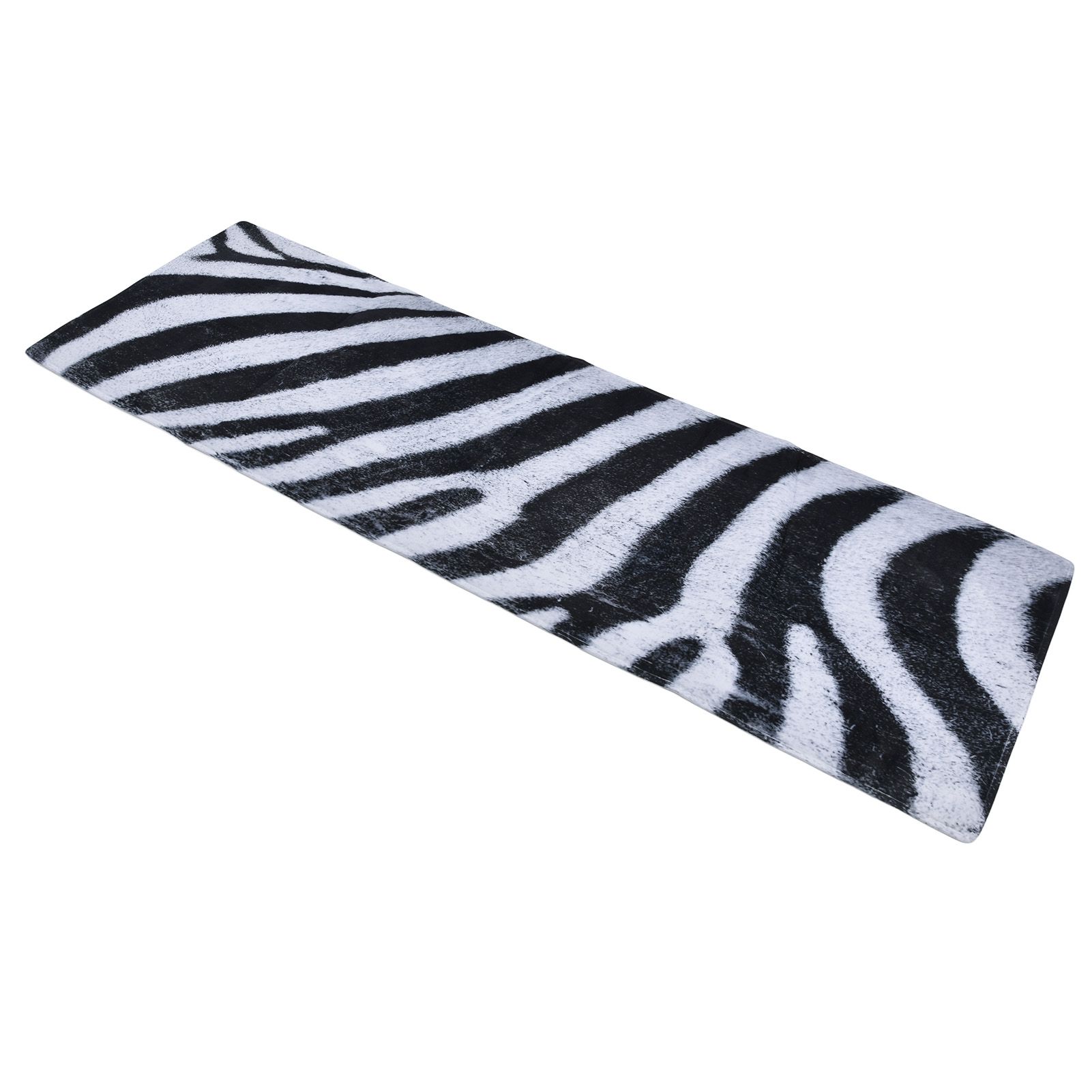 Home Absorbent Carpet Bathroom Kitchen Anti Slip Floor Mats Black and White view 10