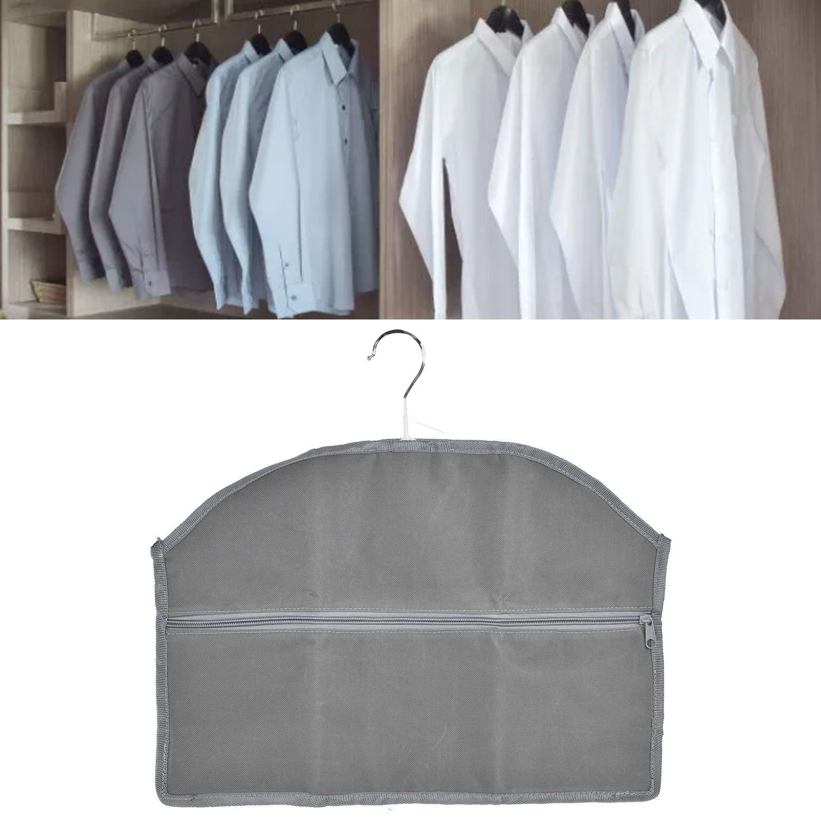 Hanger Diversion Safe Hidden Storage Hanging Organizer Compartment view 12