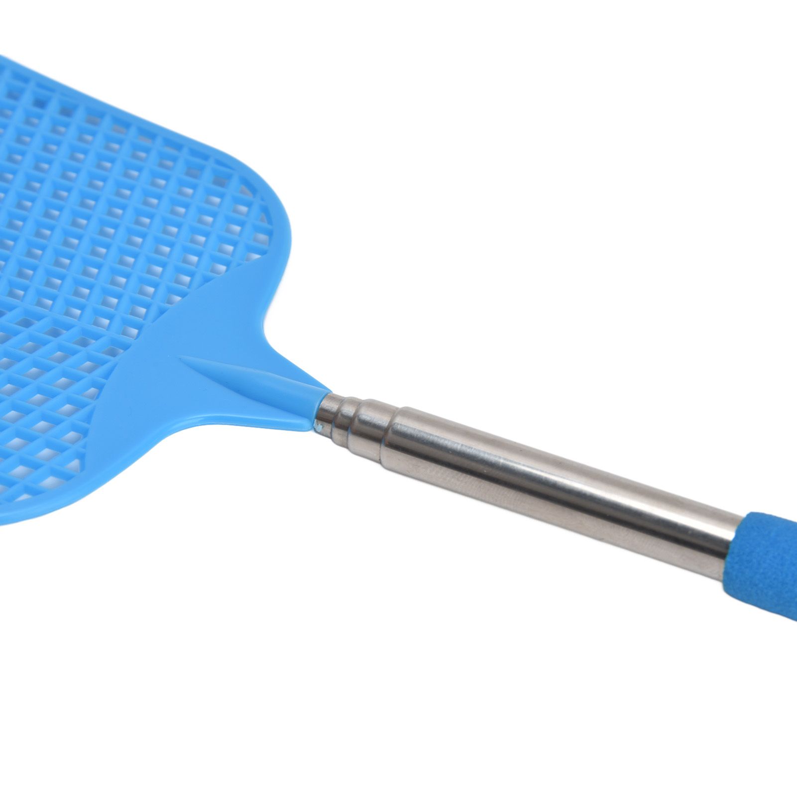 5Pcs Fly Swatter Blue Lightweight Flexible Convenient Thickened Fly Racket view 14