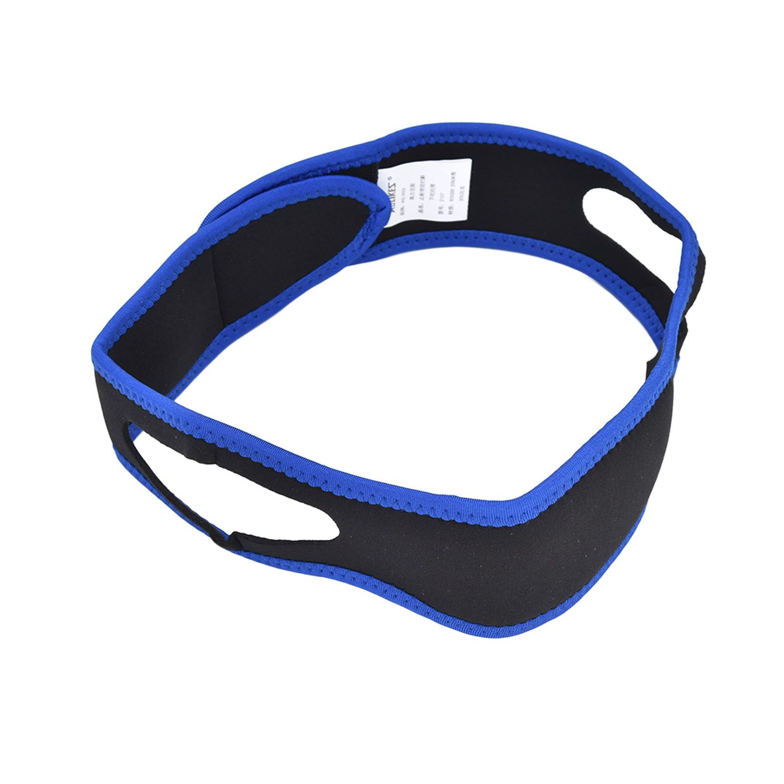 Snoring Stop Belt Adjustable Chin Strap Breathable Nylon Snoring Head Band for view 5