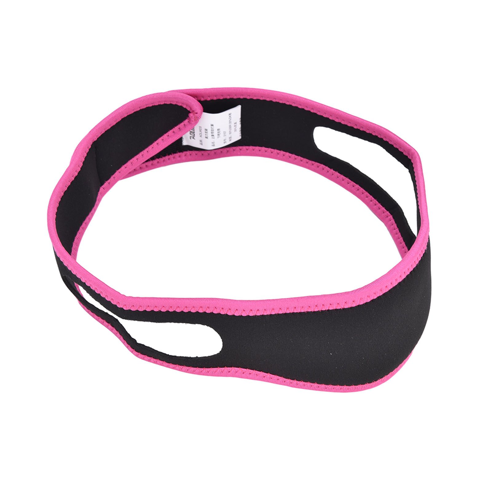 Snoring Stop Belt Adjustable Chin Strap Breathable Nylon Snoring Head Band for view 2