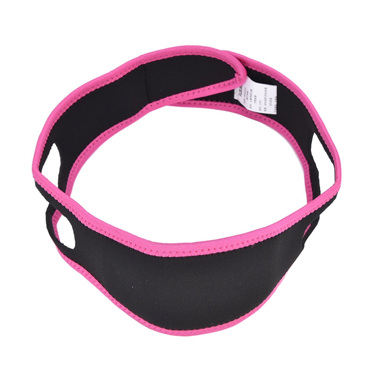 Snoring Stop Belt Adjustable Chin Strap Breathable Nylon Snoring Head Band for view 3