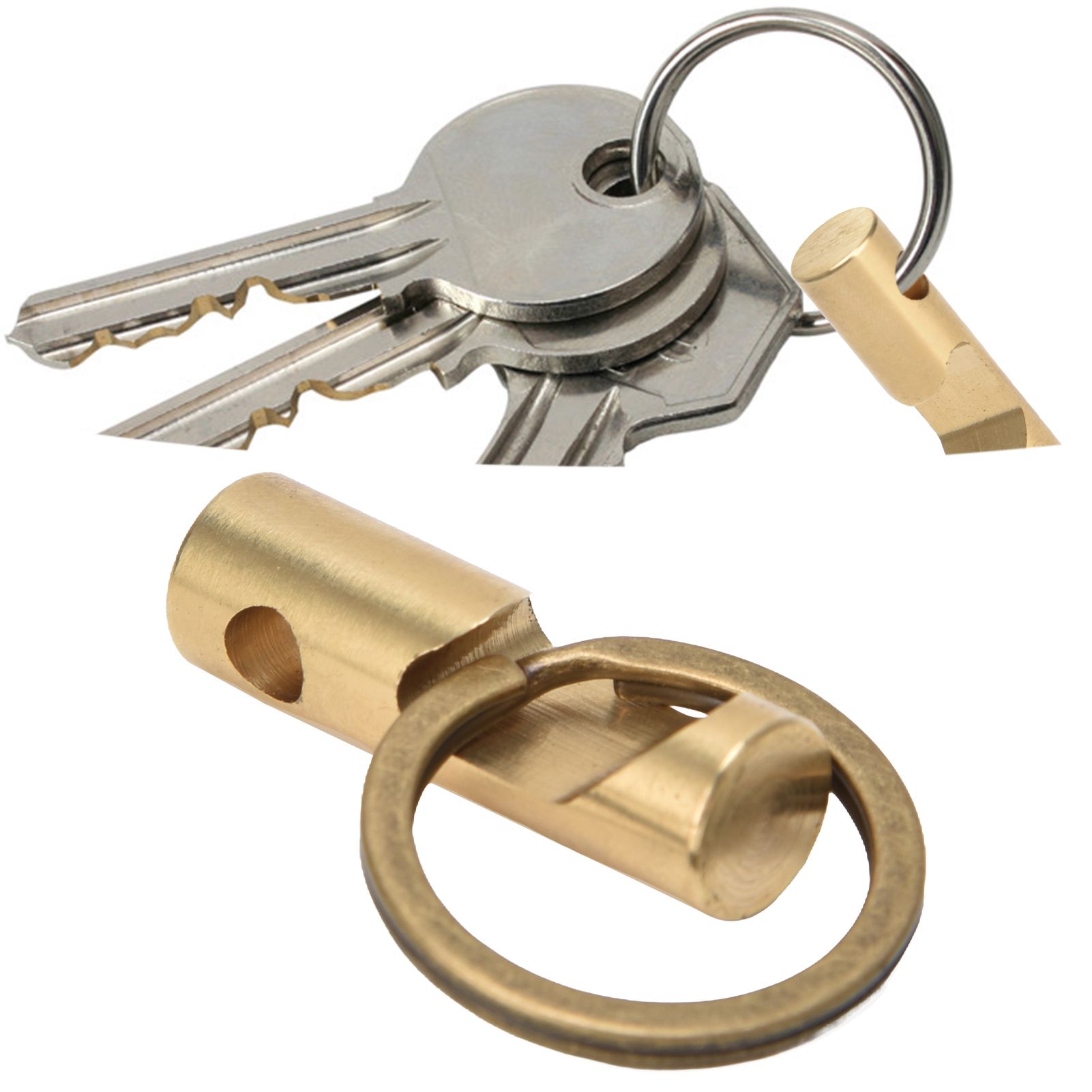 2 in 1 Metal Bottle Opener with Key Ring Beer Bar Tool Key Chain Keys Holder view 11