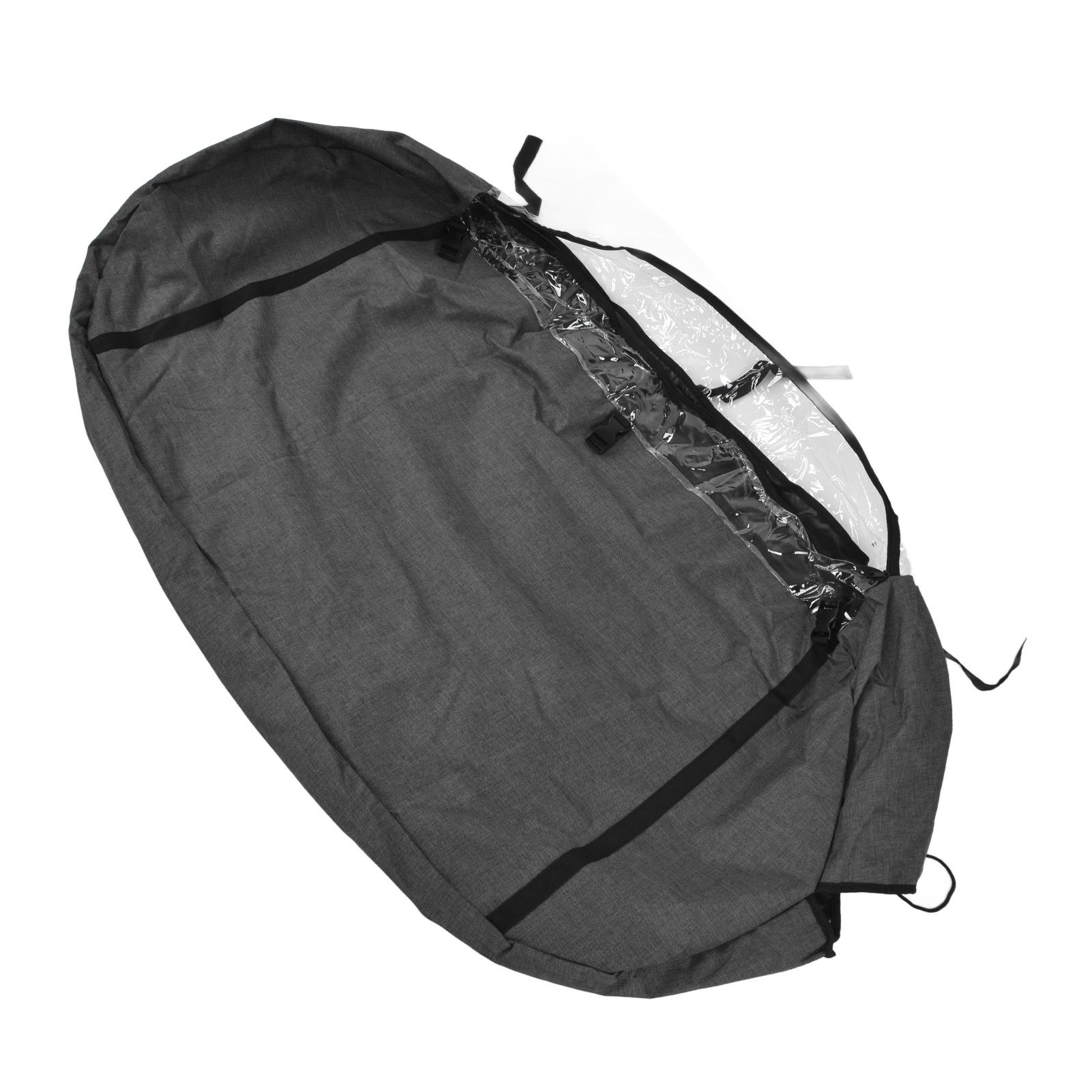 Hanging Garment Bag Dust Proof 600D Oxford Cloth Clear Zipper Clothes Storage view 7