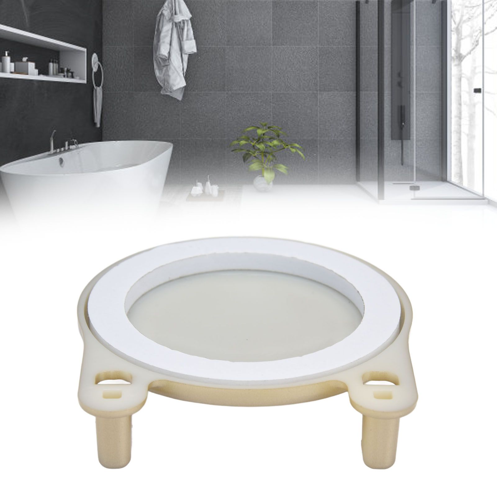Hole Decorative Hooks Double Hooks Fashion Simple Easy to Install ABS Wall view 11