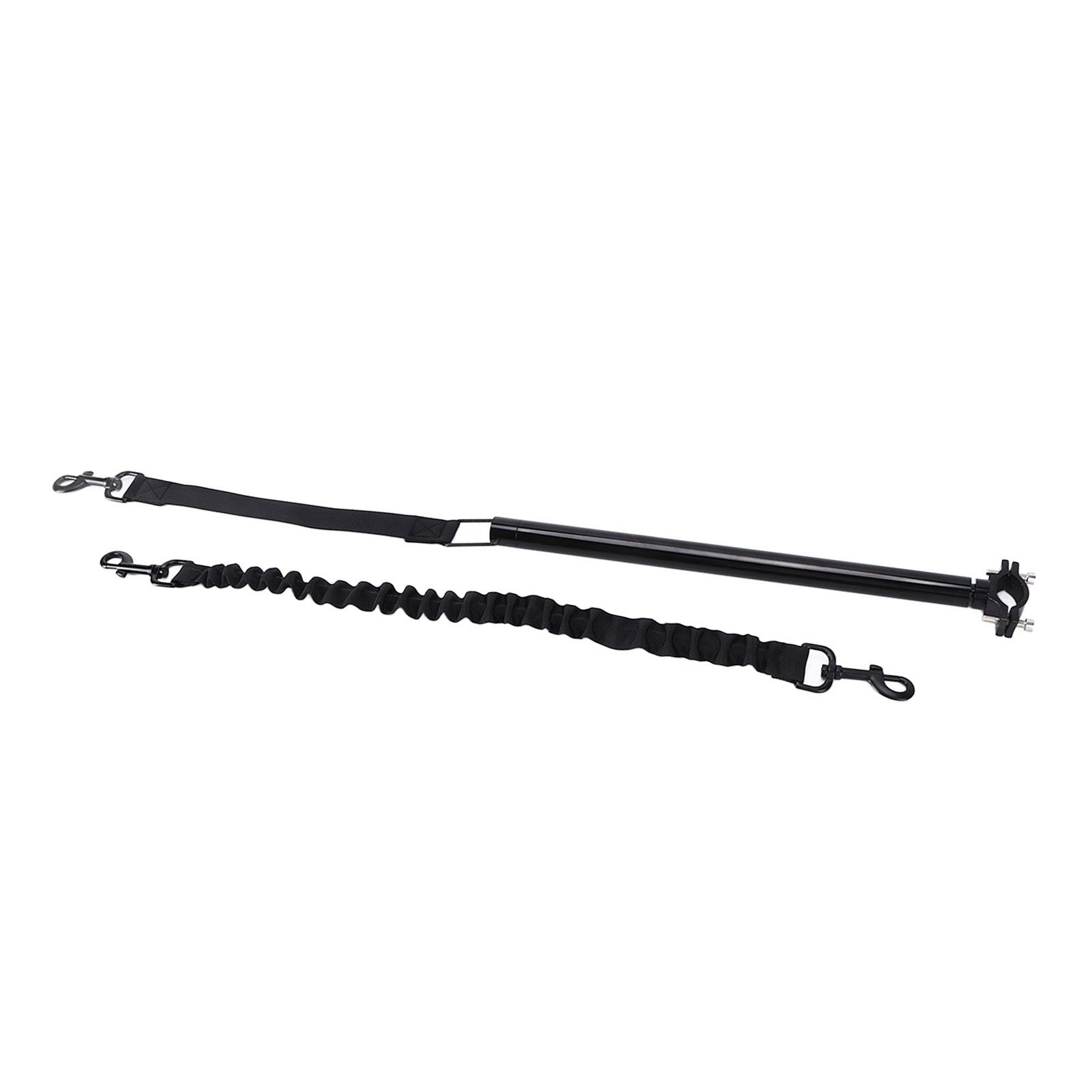 Hands Free Dog Leash Black Thicken Dog Bike Attachment Traction Belt with Hex view 8