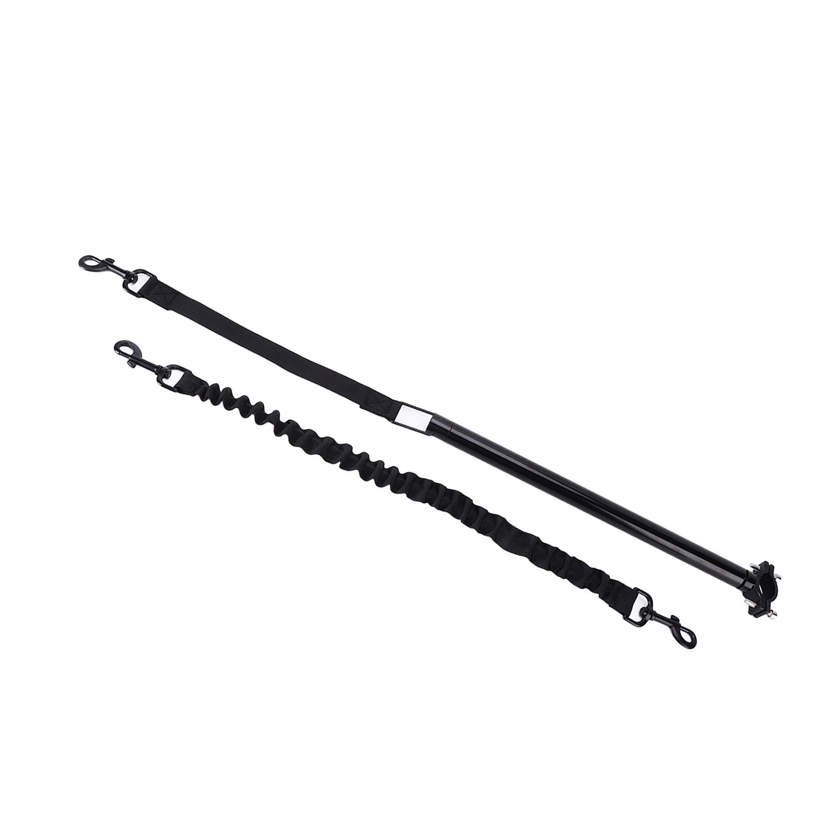 Hands Free Dog Leash Black Thicken Dog Bike Attachment Traction Belt with Hex view 10