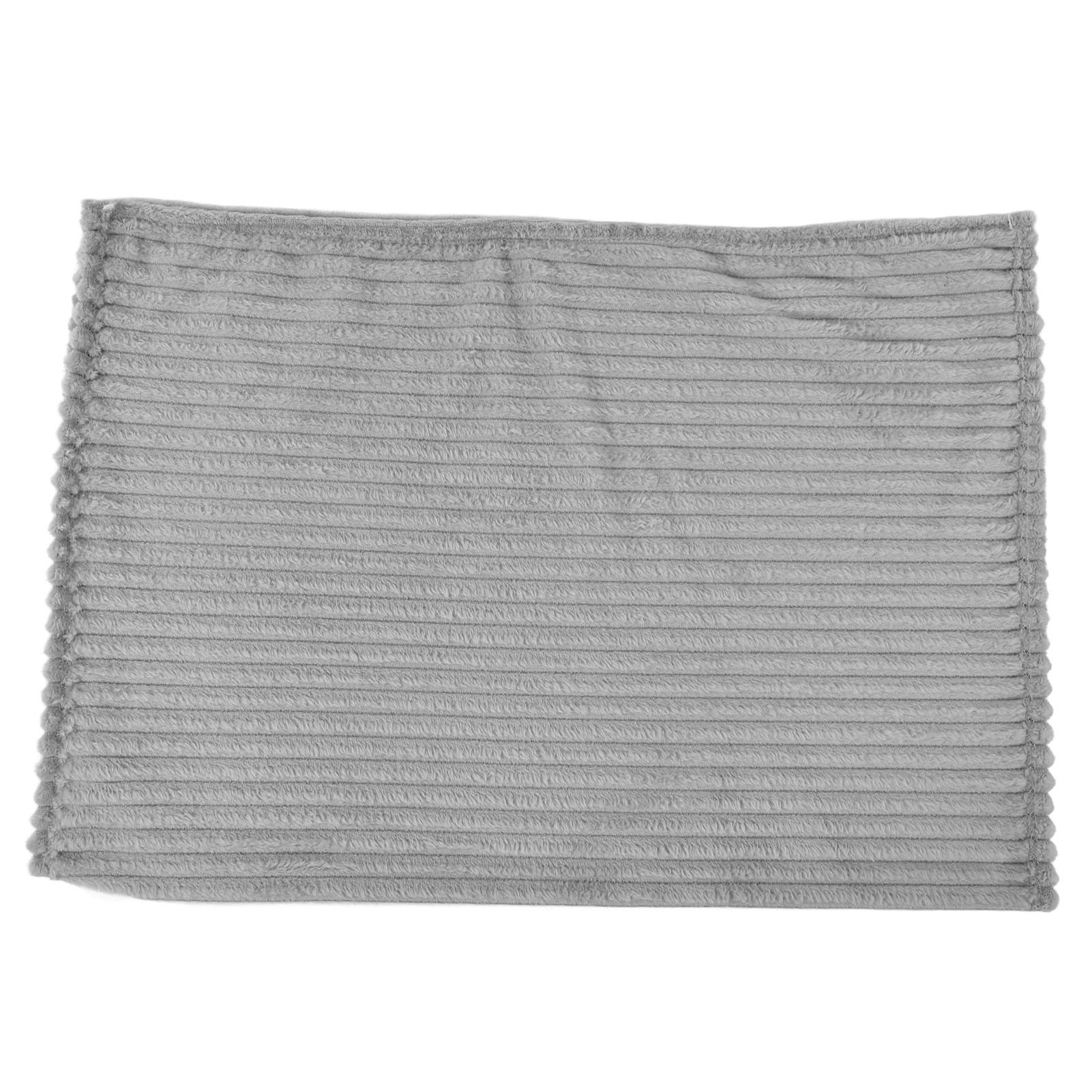 Flannel Throw Blanket Plush Fluffy Light Breathable Fine Workmanship Stylish