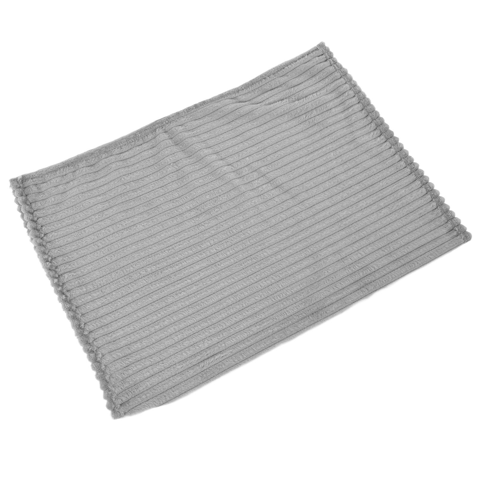 Flannel Throw Blanket Plush Fluffy Light Breathable Fine Workmanship Stylish view 5