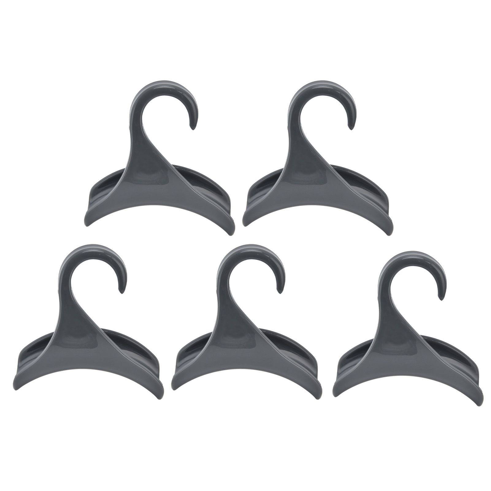 5Pcs Purse Door Hanger Bag Arc Closet Hanger Hook for Satchel Coat Haversack view 2