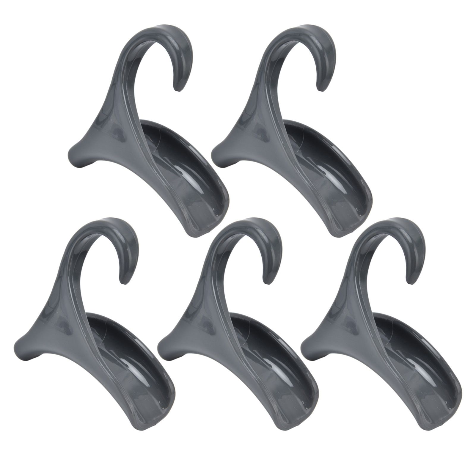 5Pcs Purse Door Hanger Bag Arc Closet Hanger Hook for Satchel Coat Haversack view 3