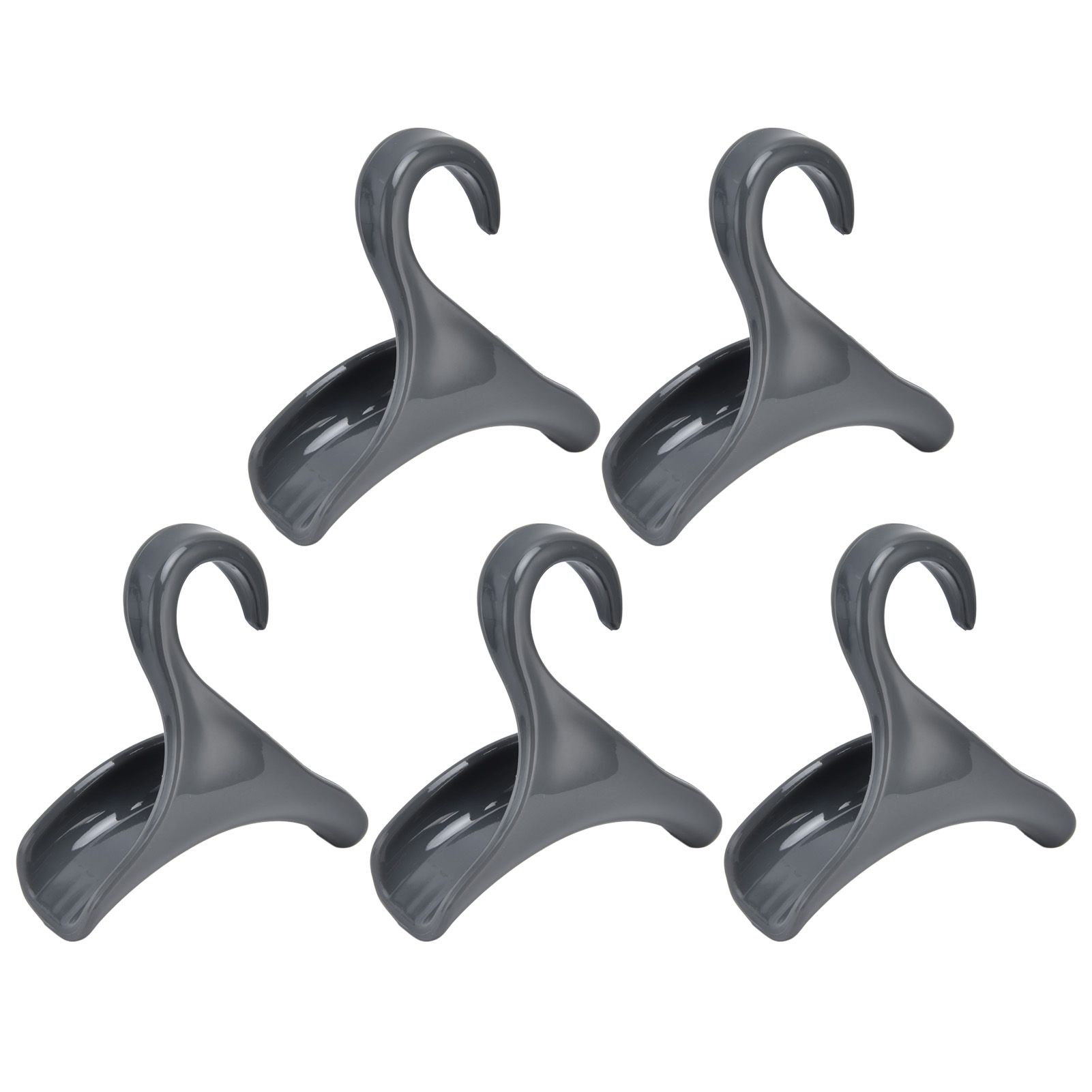 5Pcs Purse Door Hanger Bag Arc Closet Hanger Hook for Satchel Coat Haversack view 7