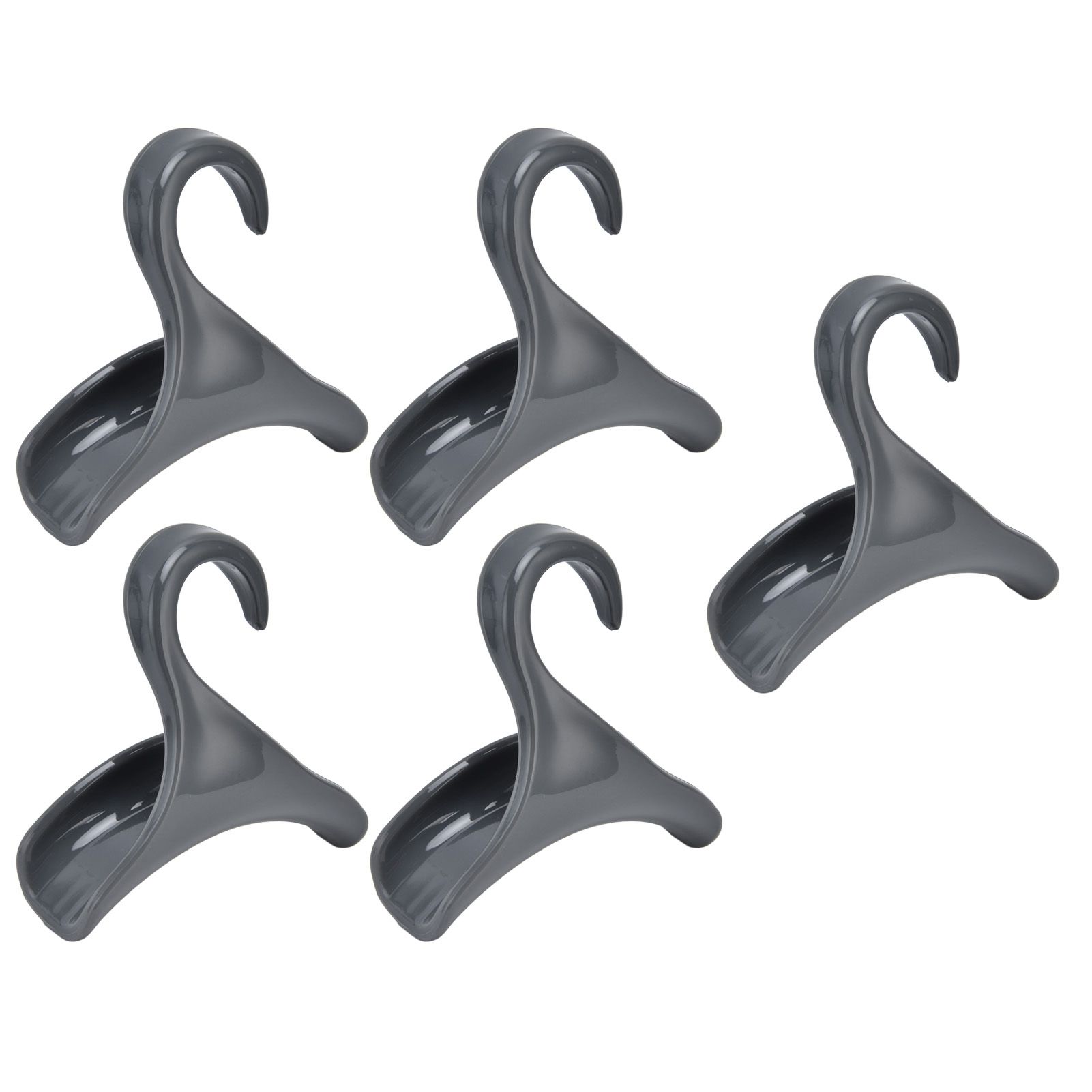 5Pcs Purse Door Hanger Bag Arc Closet Hanger Hook for Satchel Coat Haversack view 8